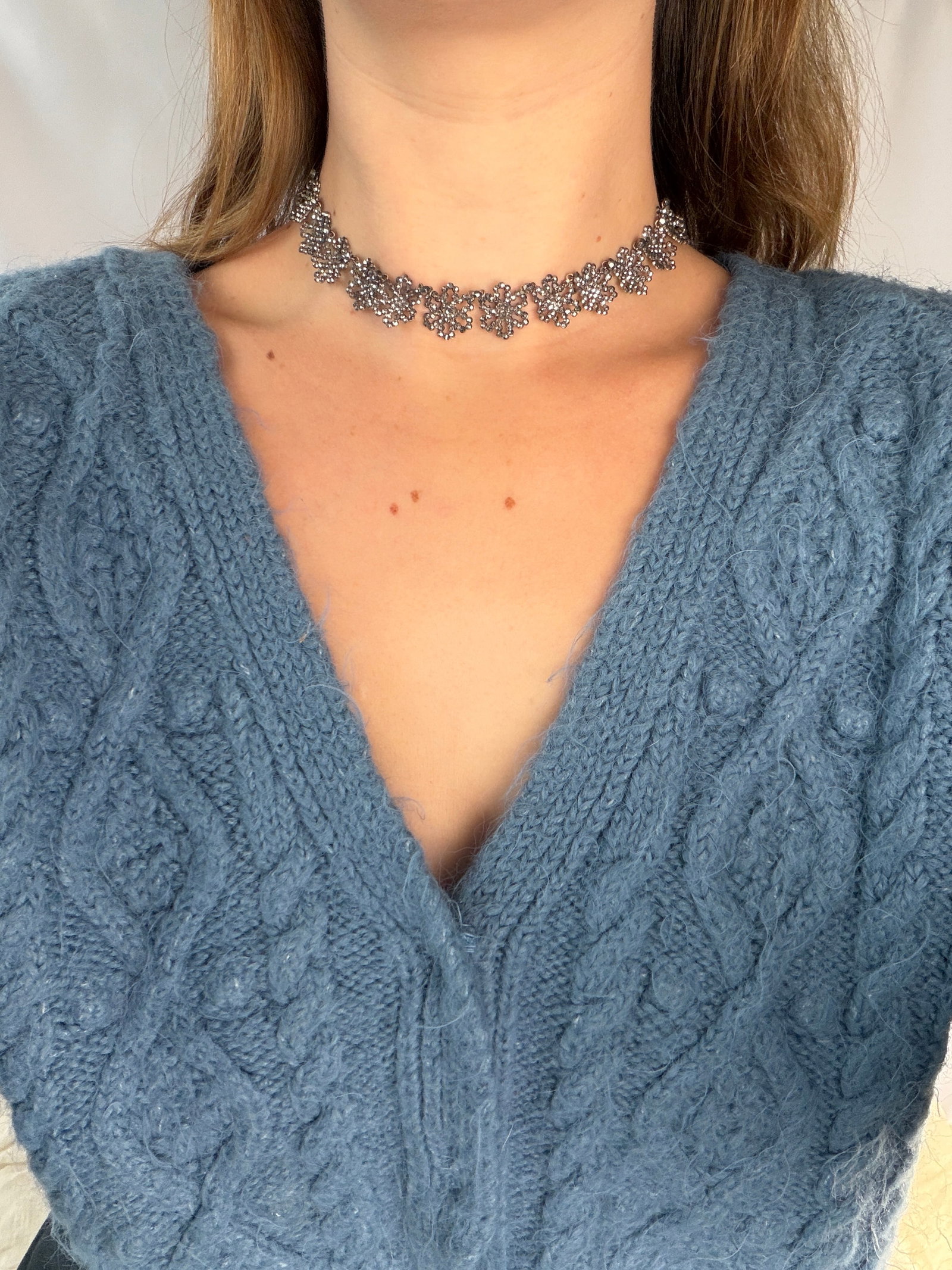 Georgian Era Antique Cut Steel Necklace - 7