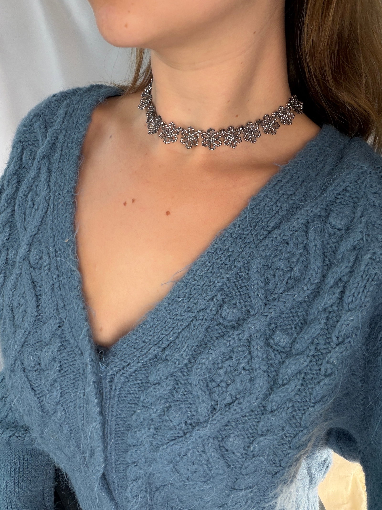 Georgian Era Antique Cut Steel Necklace - 8