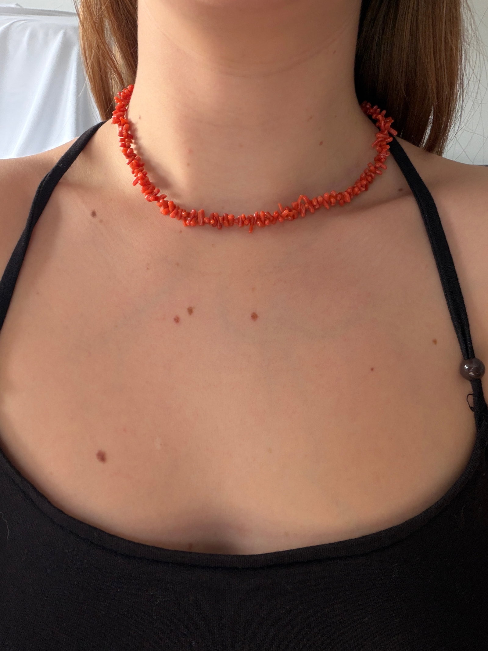 antique branch effect necklace - 3