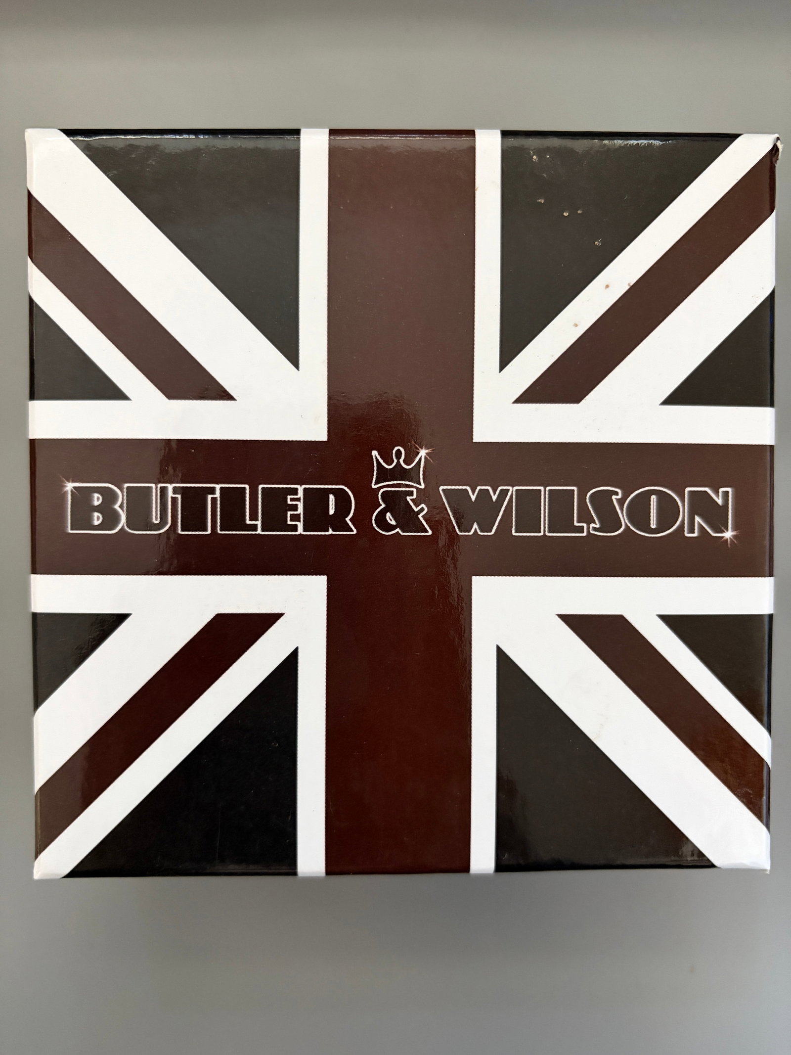 BUTLER & WILSON SKULL NECKLACE IN BOX - 6