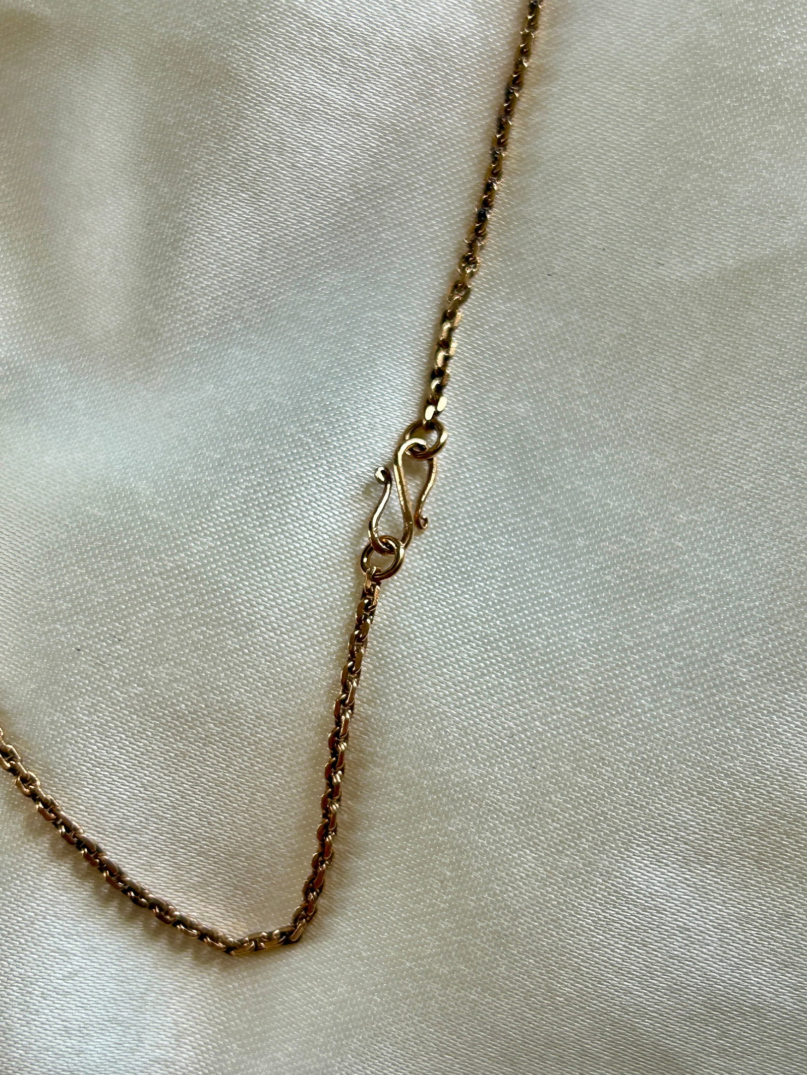 Antique C.1910 18ct Yellow Gold Multigem Necklace with Tourmaline, Iolite, Sapphire, Spinel, Quartz - 7