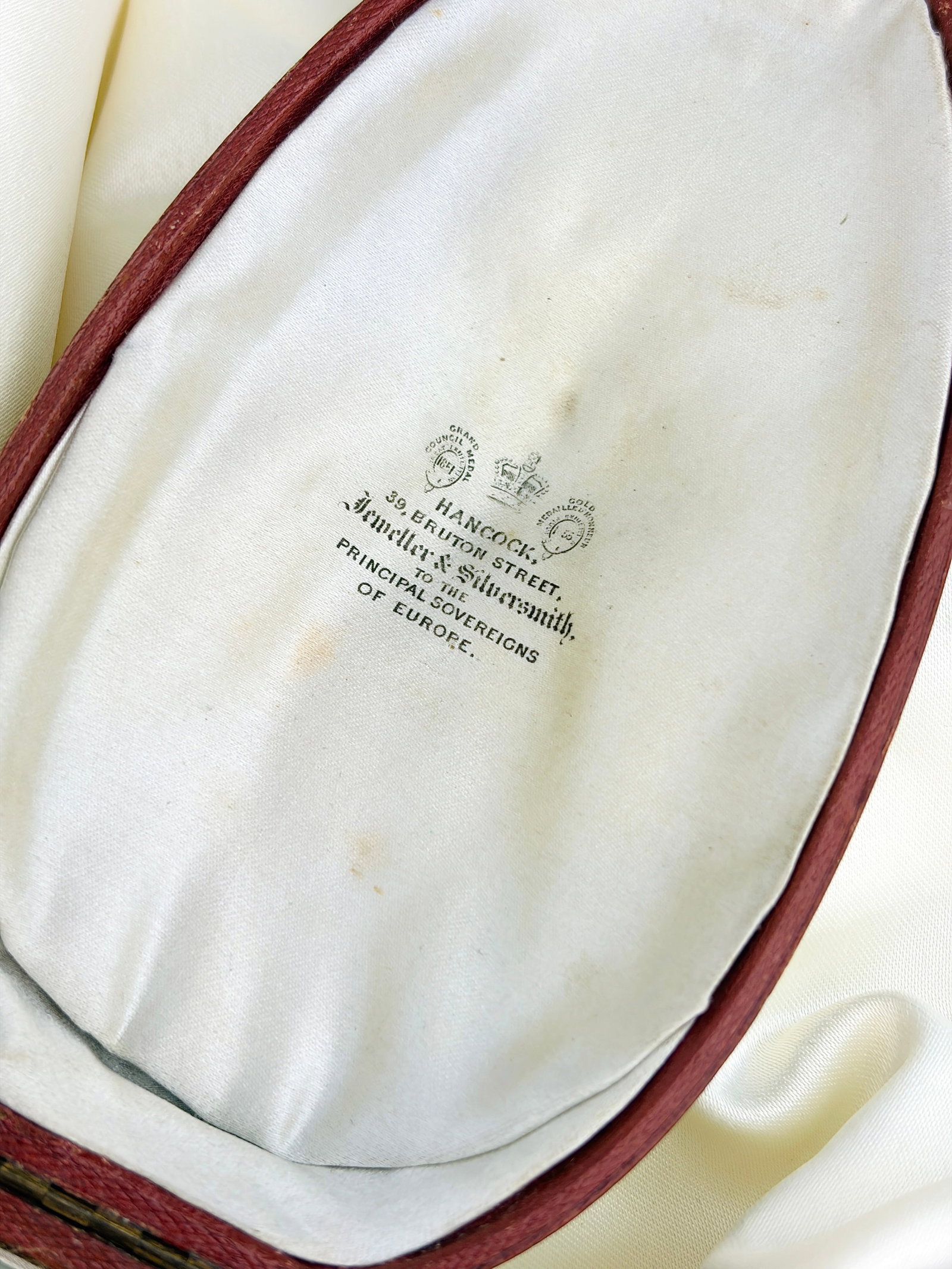 ANTIQUE BOXED GOLD BLUE ENAMEL, PEARL AND ROSE CUT DIAMOND LOCKET BACK HEART PENDANT GOLD CHAIN - 2