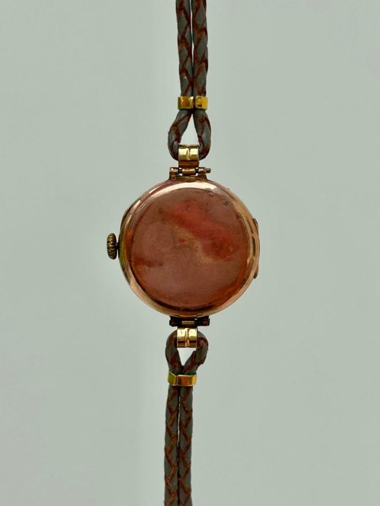 9ct Gold Vintage Ladies Watch - 3