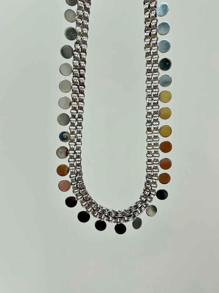 Wonderful antique colour style necklace - 3