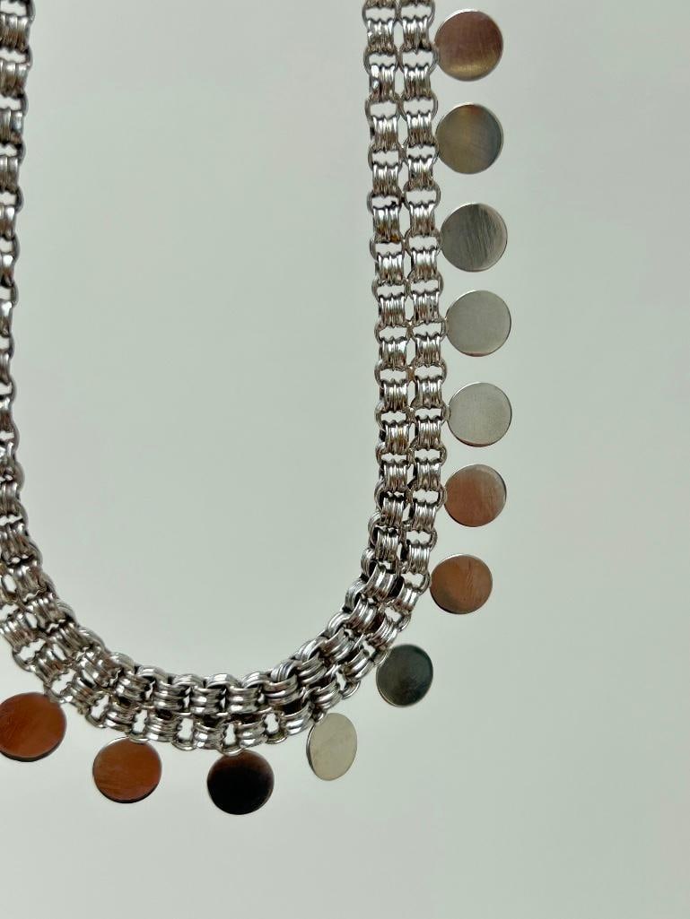 Wonderful antique colour style necklace - 6