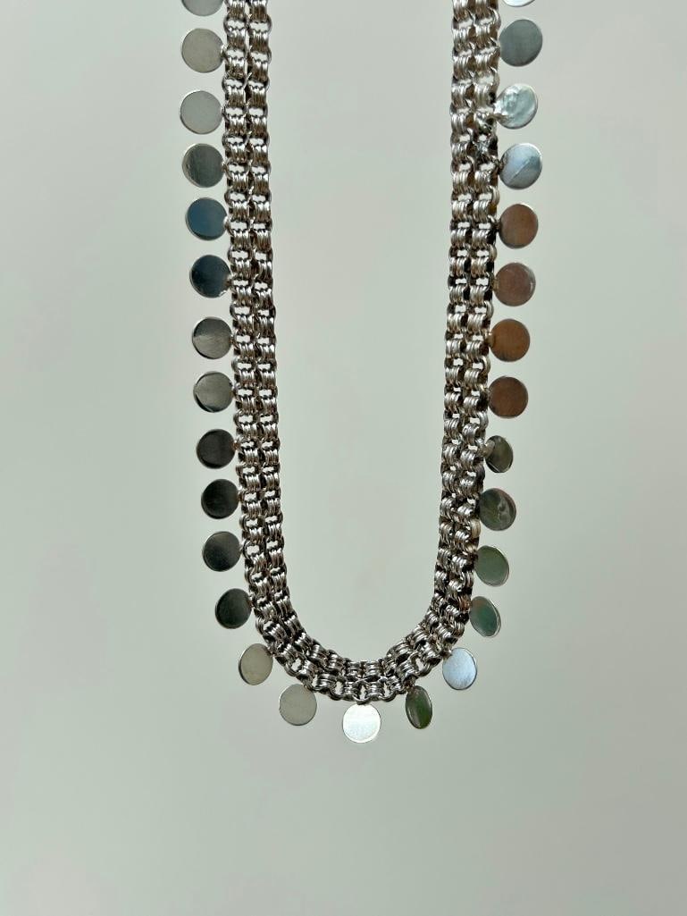Wonderful antique colour style necklace - 7
