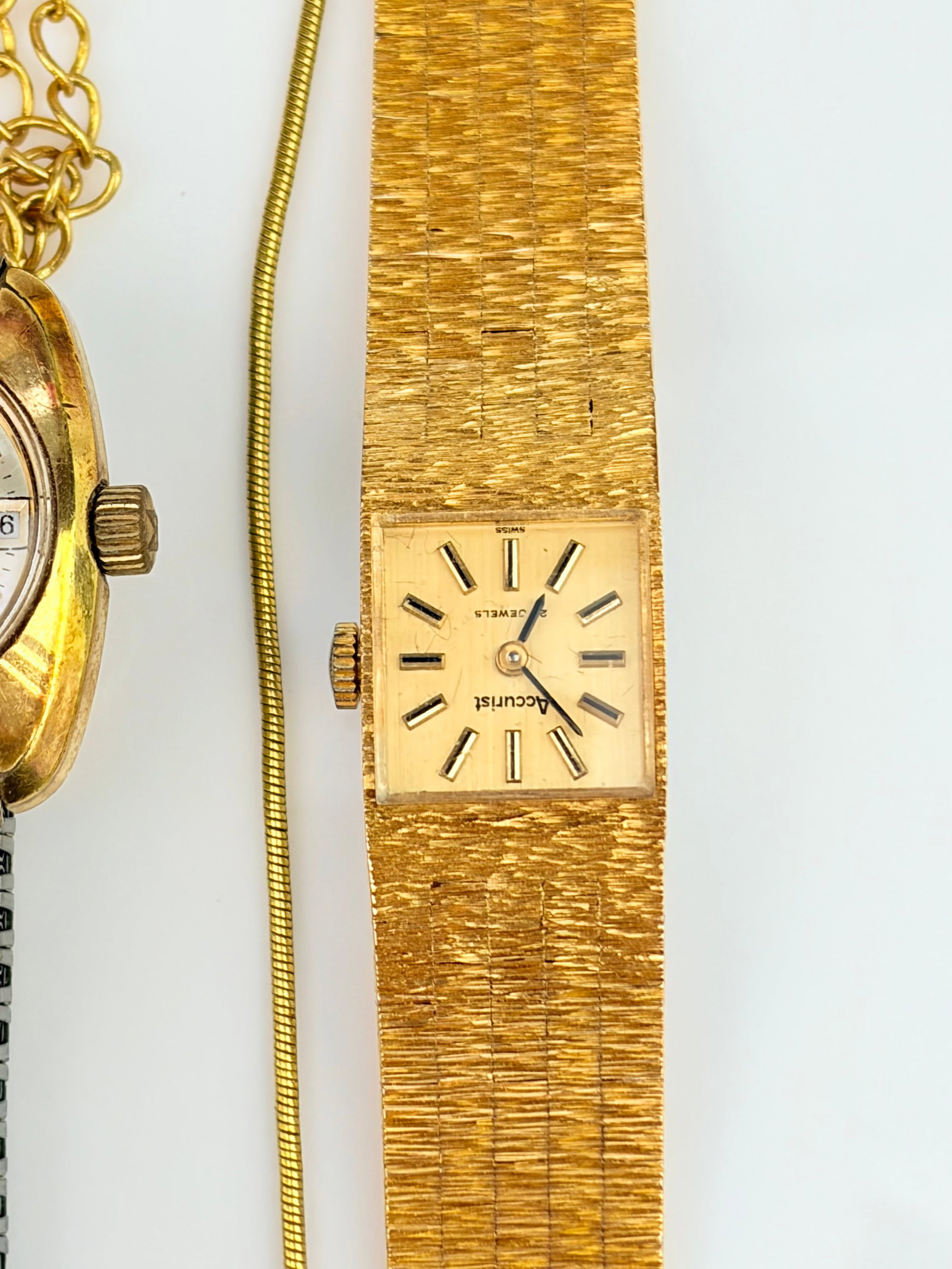MIXED LOT - WATCHES, BRACELET, CROSS NECKLACE ETC - 3