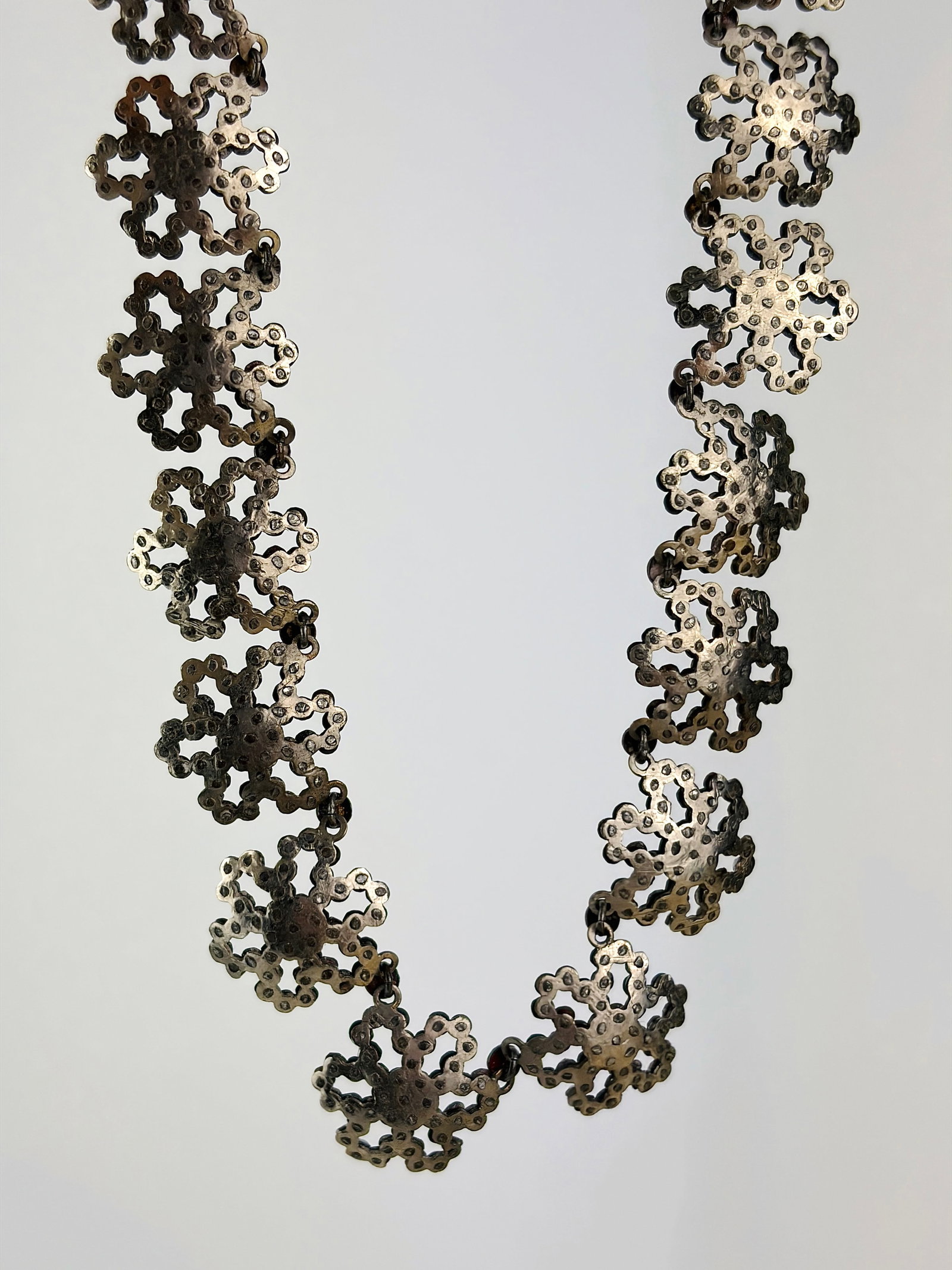 Georgian Era Antique Cut Steel Necklace - 3