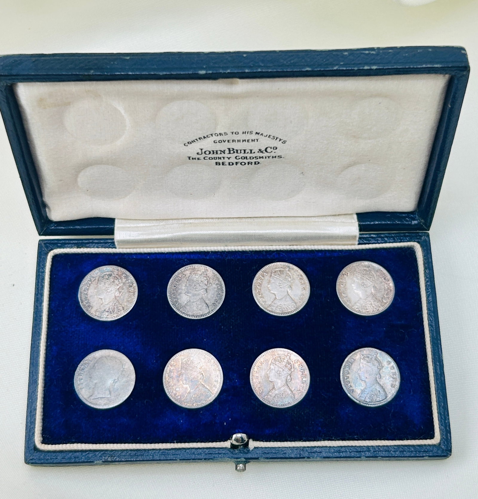 boxed coins / buttons collection (1 of 3)