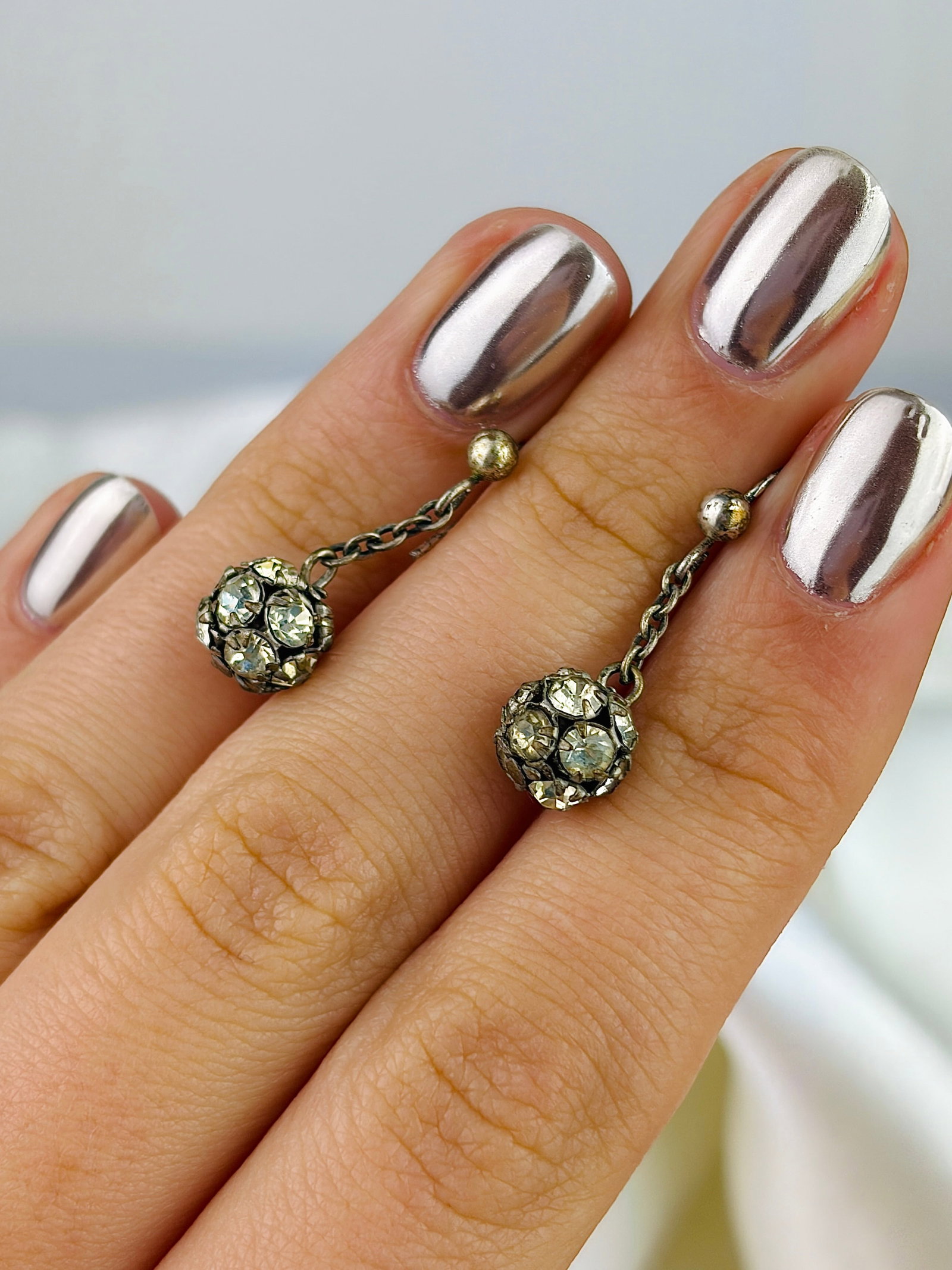 Paste Ball Earrings - 6