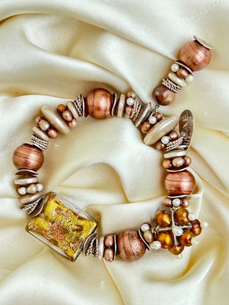 Rare Gemset Designer Cab London Bracelet (1 of 8)