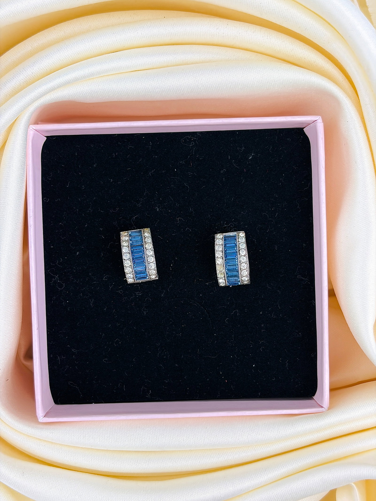 SILVER PASTE CLIP ON EARRINGS - 5