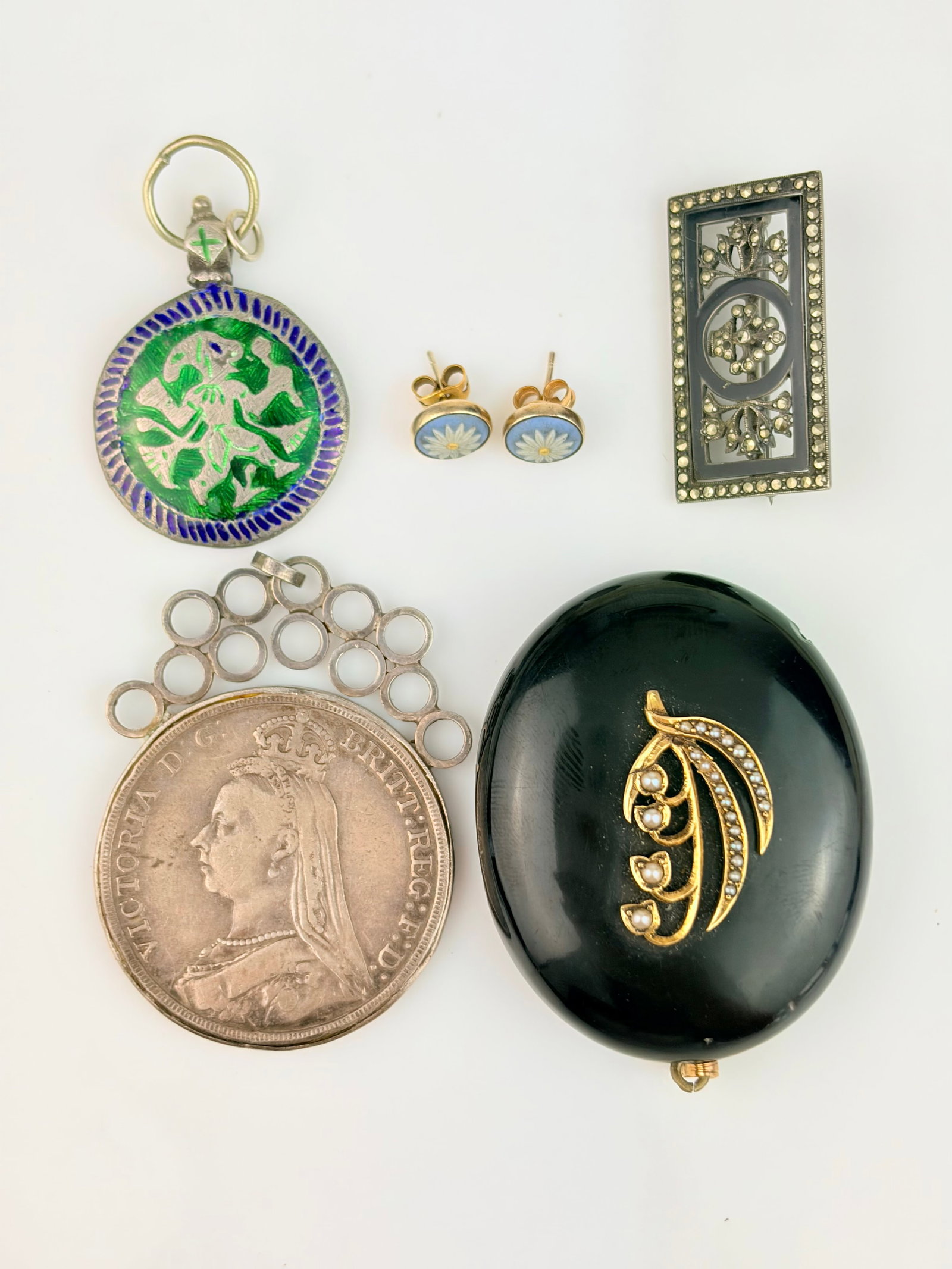Mixed Lot - Silver Pendants etc (1 of 8)
