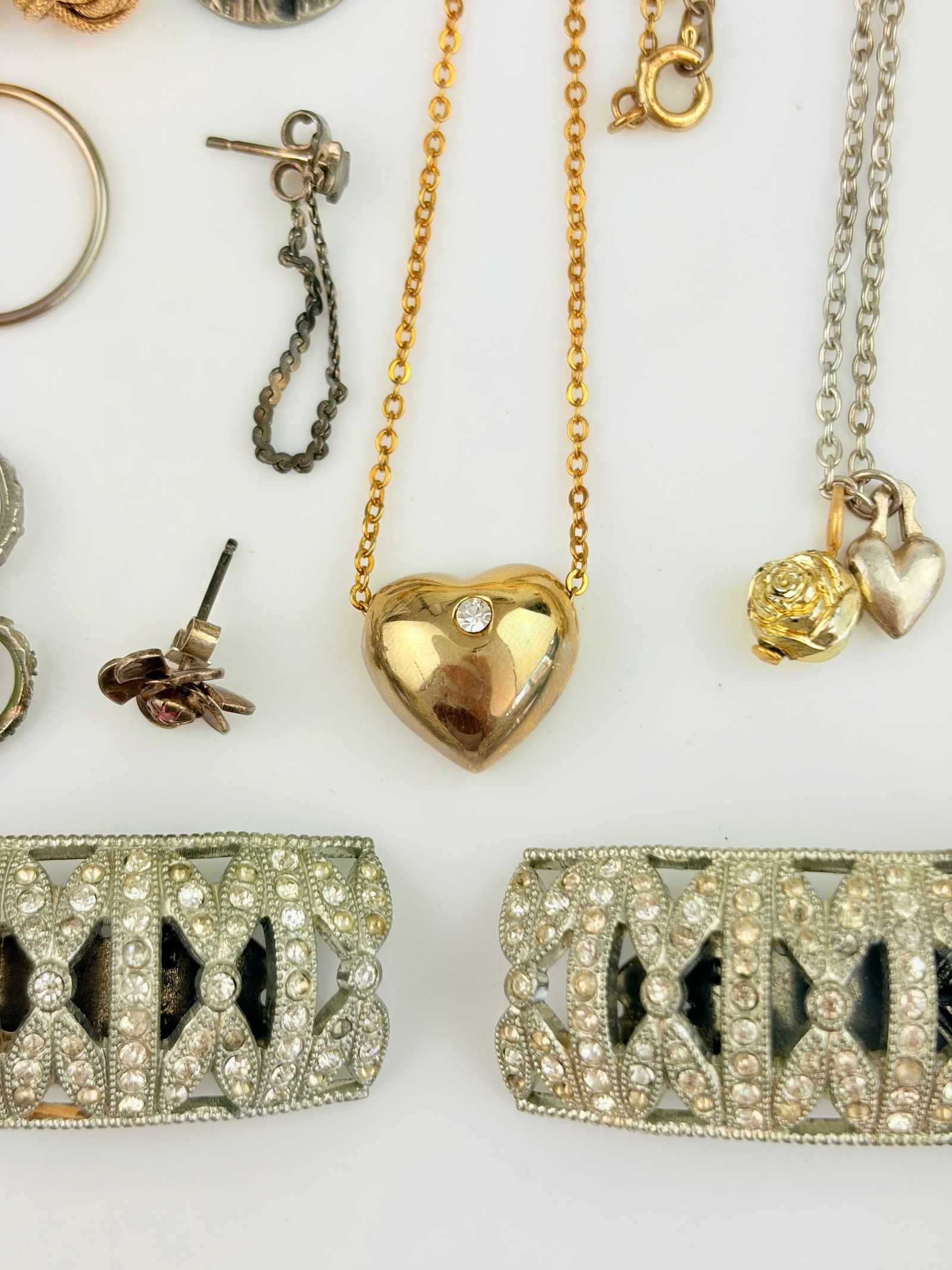 Mixed Lot - Clips, Rings, Necklaces etc - 2
