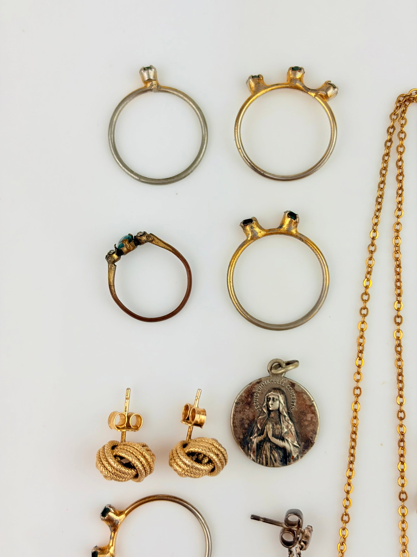Mixed Lot - Clips, Rings, Necklaces etc - 4
