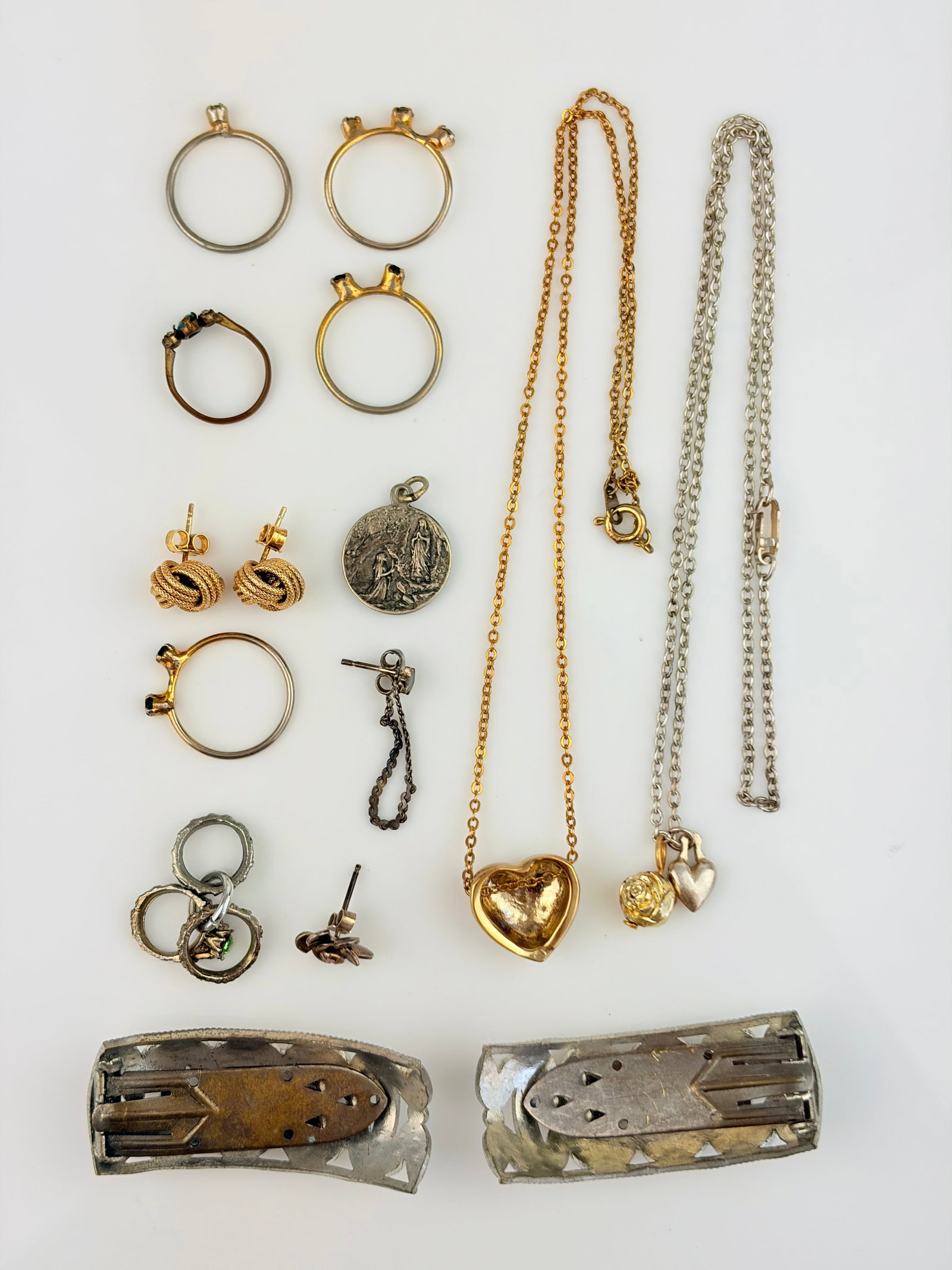 Mixed Lot - Clips, Rings, Necklaces etc - 6