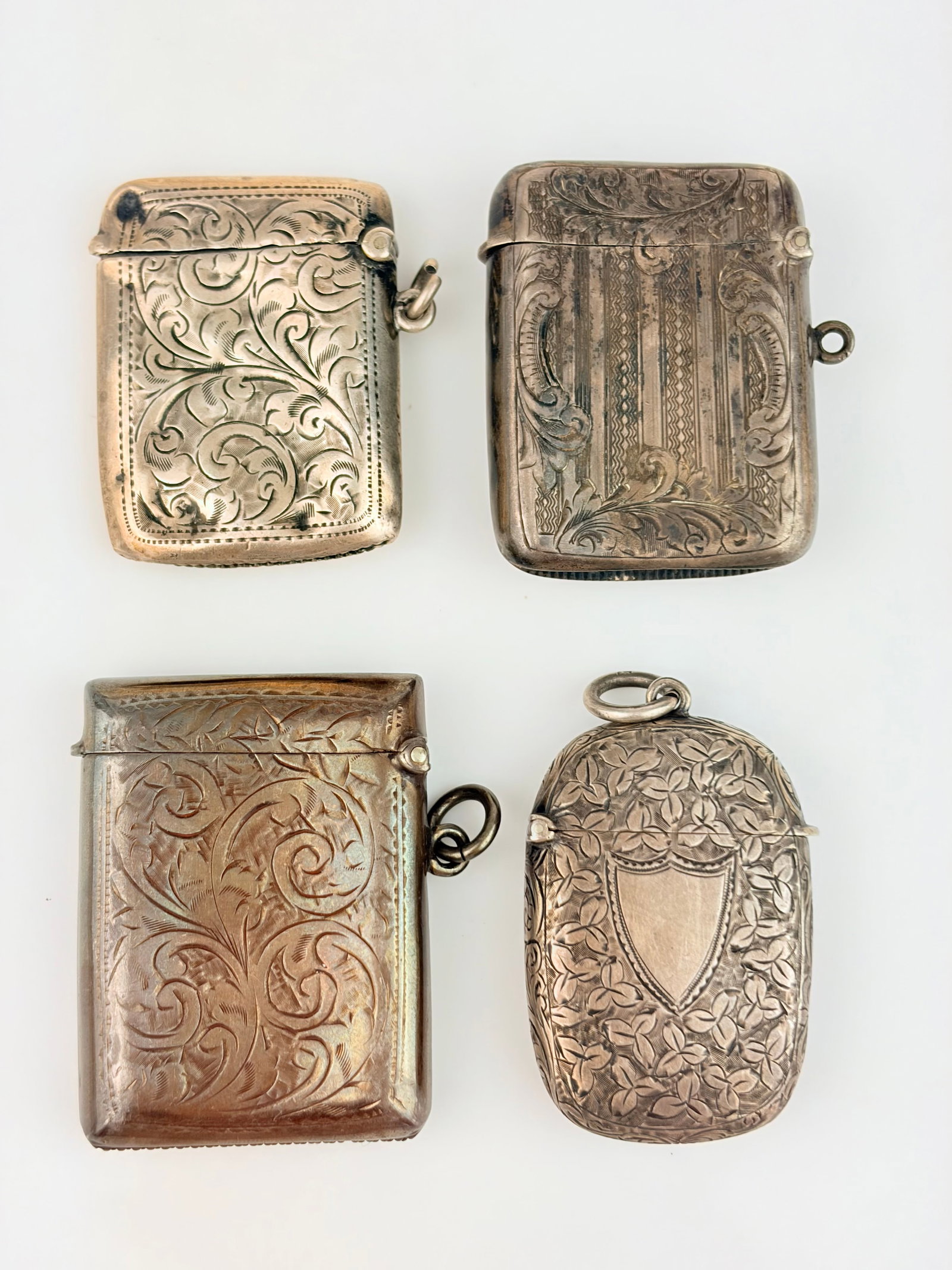 Silver 4x Vesta Lighters - 6