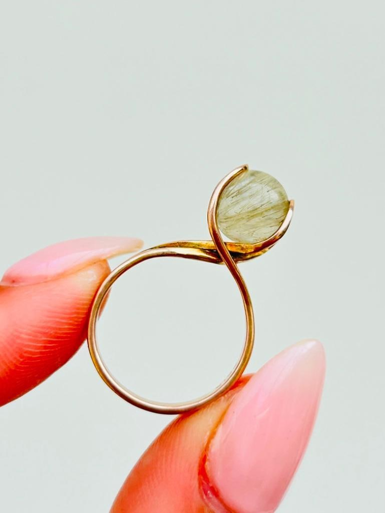 Vintage Interchangeable Ring in Gold - 6