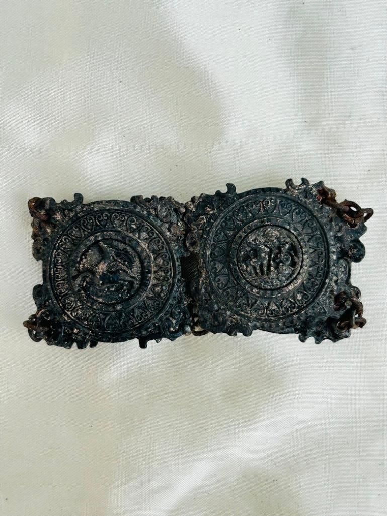 Antique Iron Work Bracelet - 4
