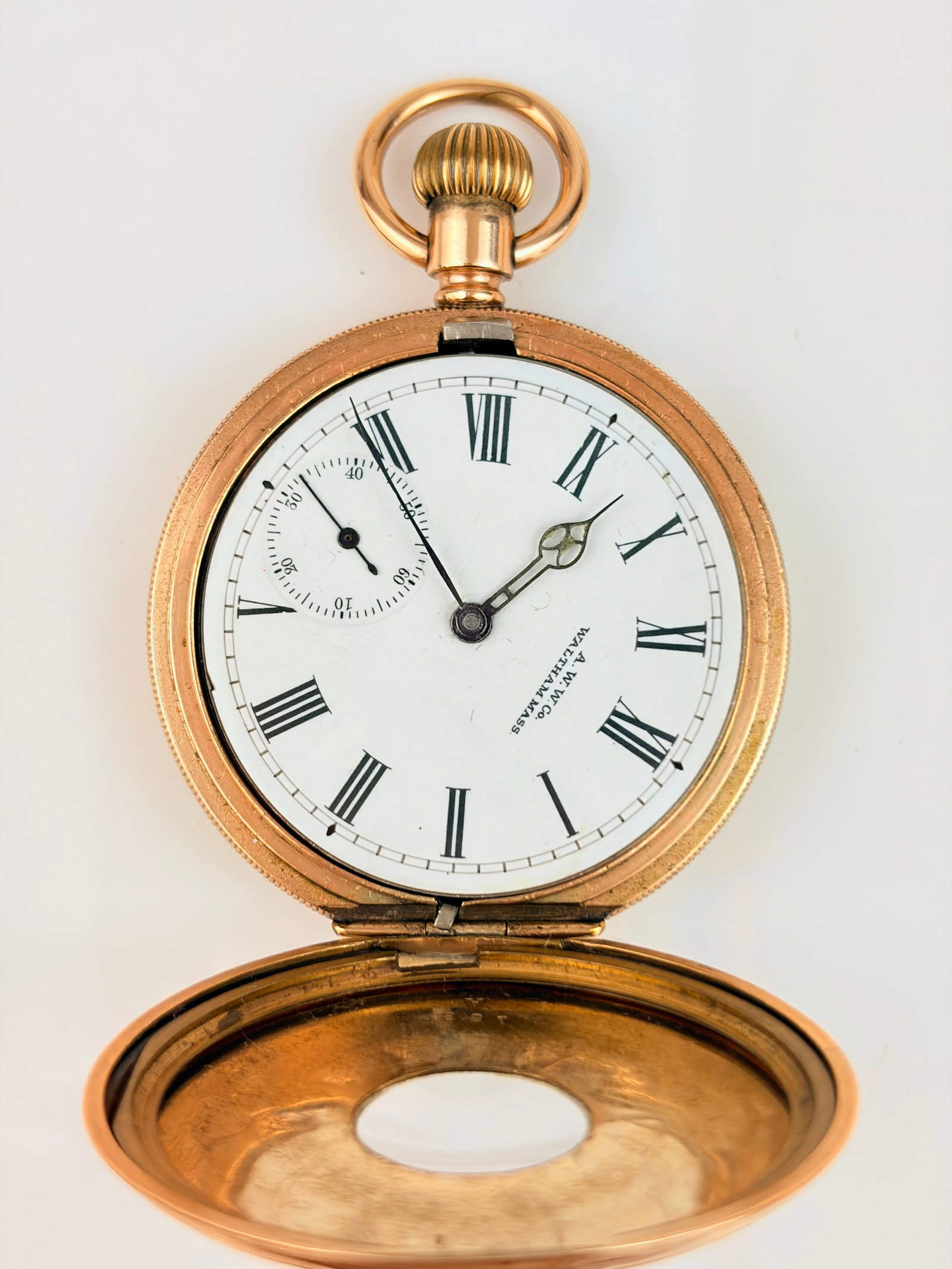 Gold Plated Half Hunter AF - 3
