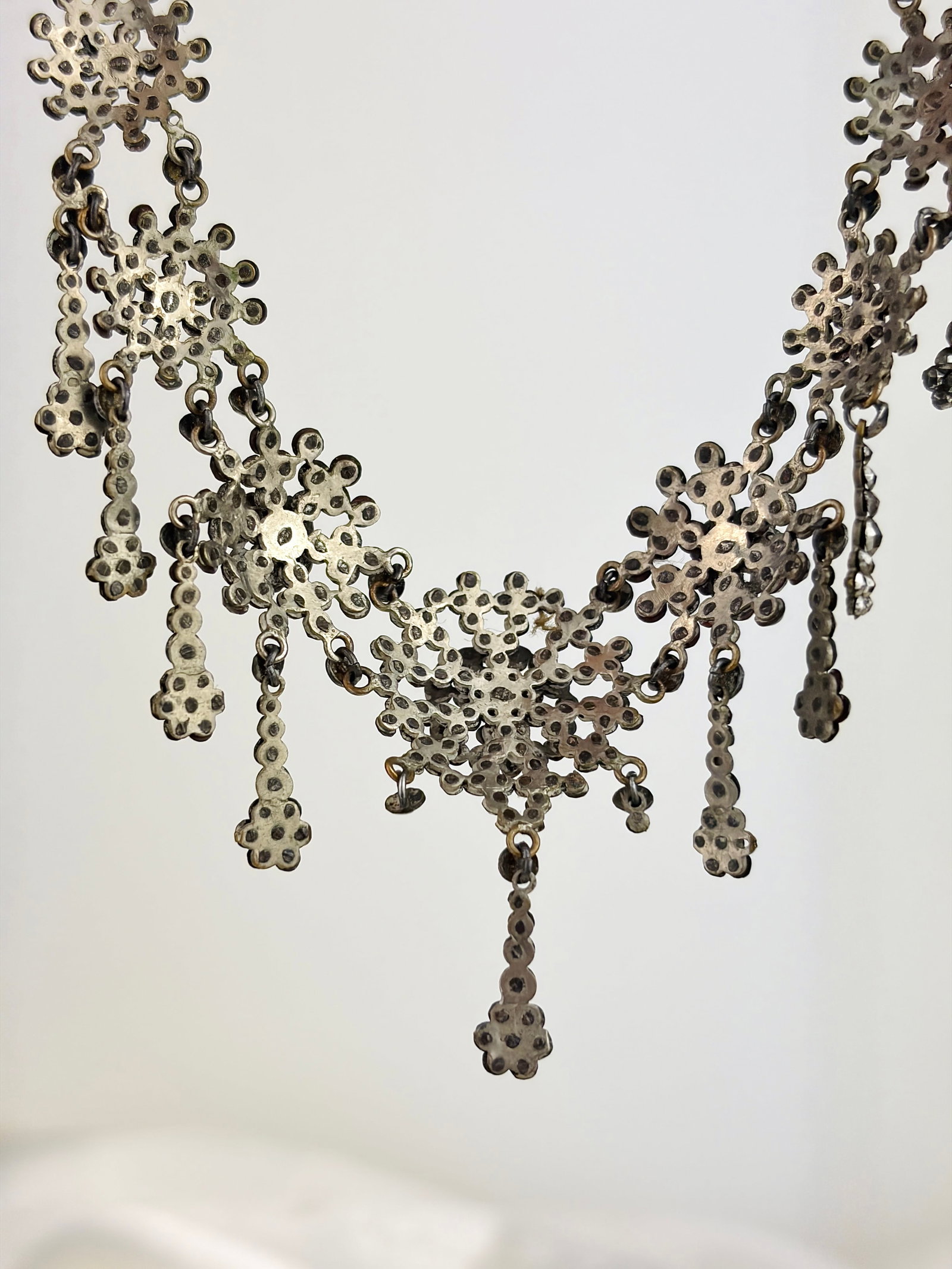 Antique Georgian Cut Steel Necklace - 3