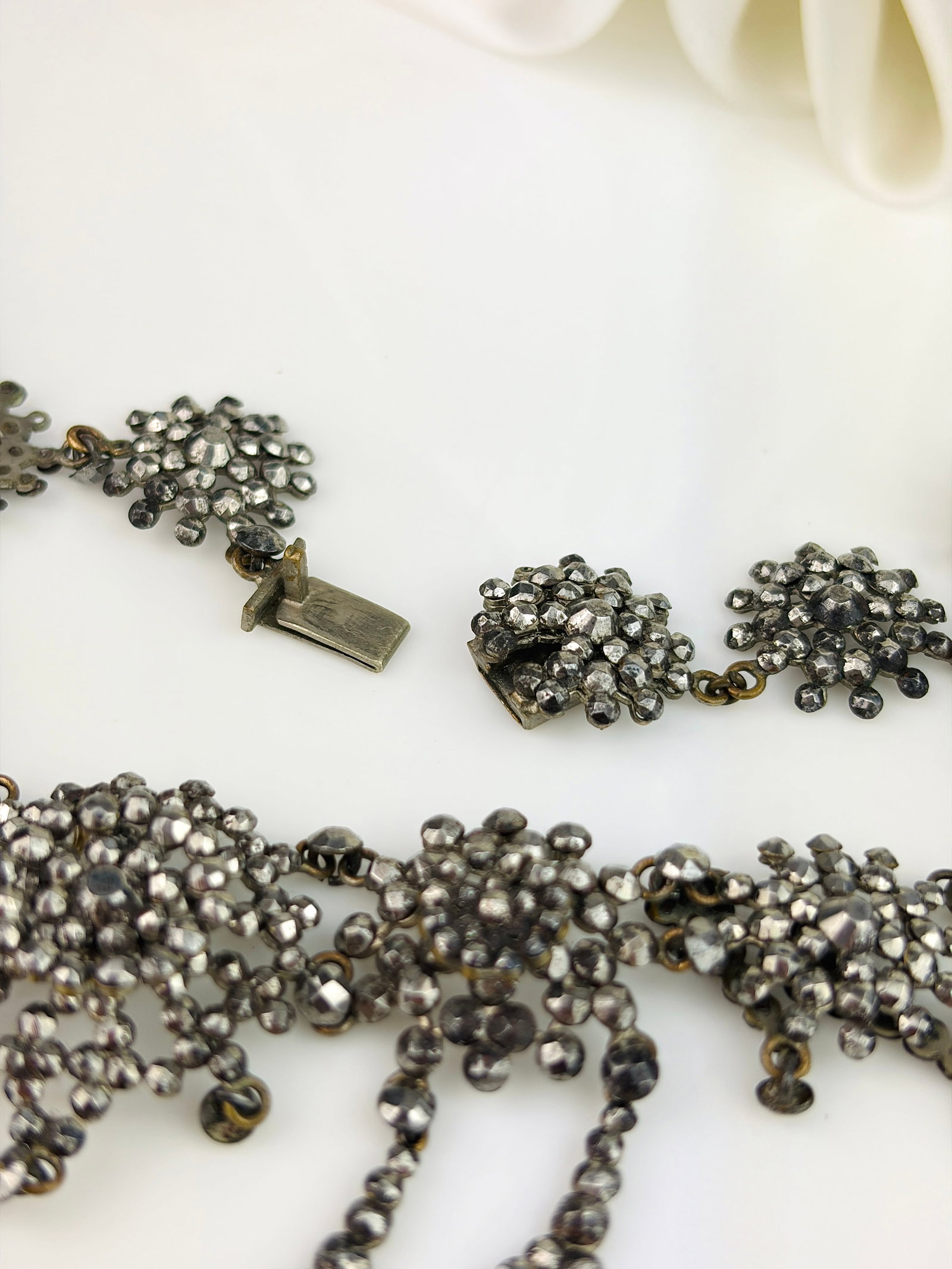 Antique Georgian Cut Steel Necklace - 4