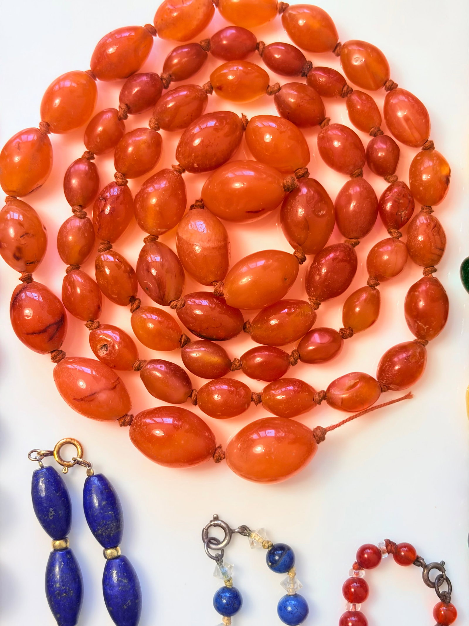 LARGE MIXED LOT- BEADED NECKLACES - 3