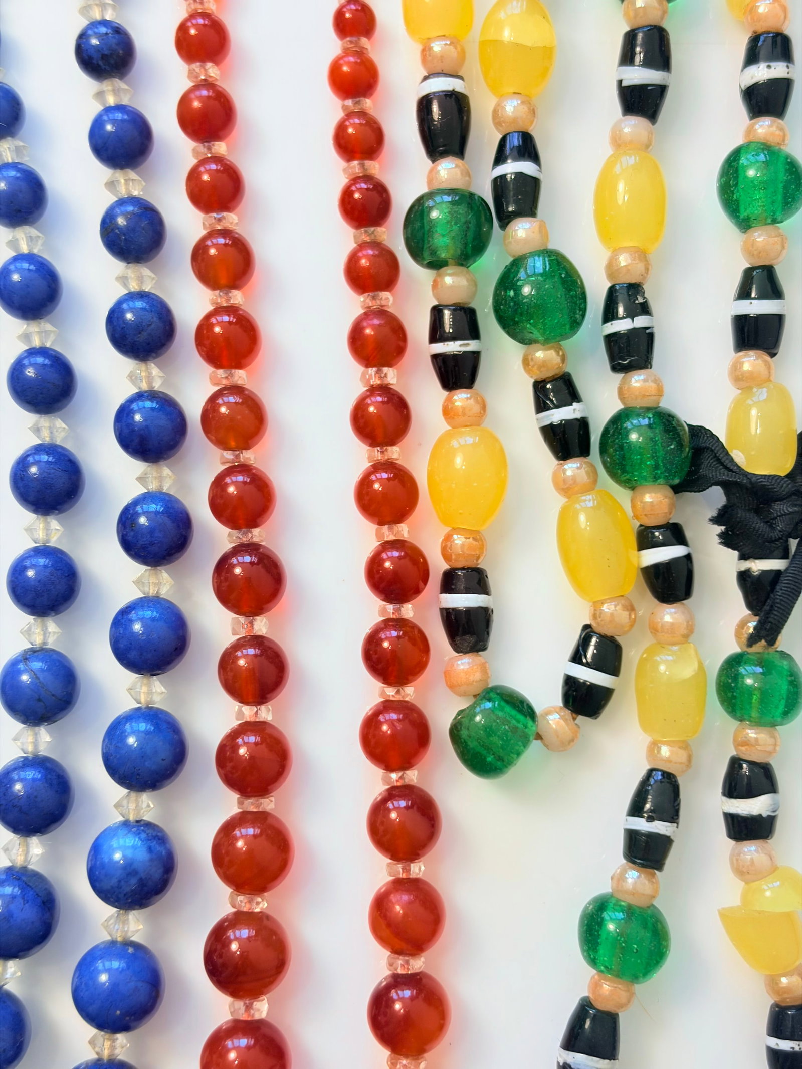 LARGE MIXED LOT- BEADED NECKLACES - 4