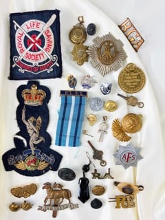 MIXED LOT Military Pins etc - 2