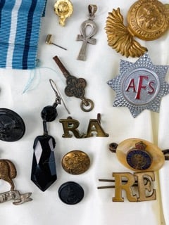 MIXED LOT Military Pins etc - 7