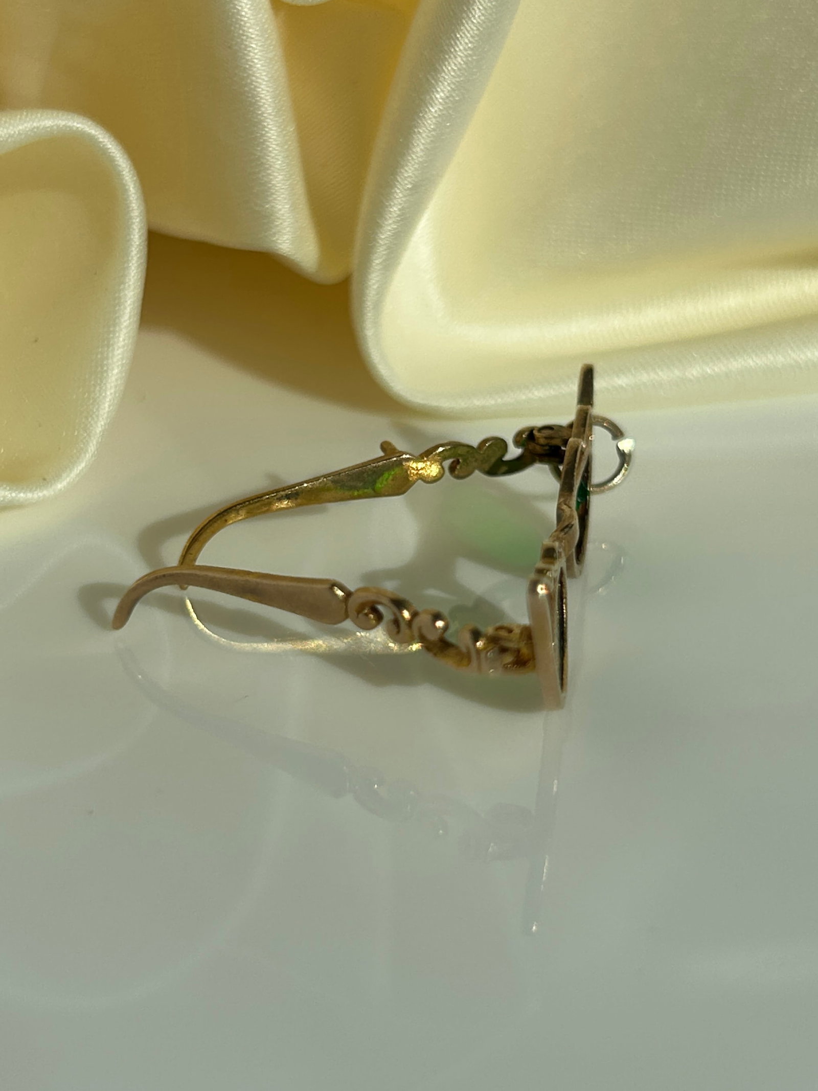 Articulated Sunglasses Charm in 9ct Yellow Gold - 3