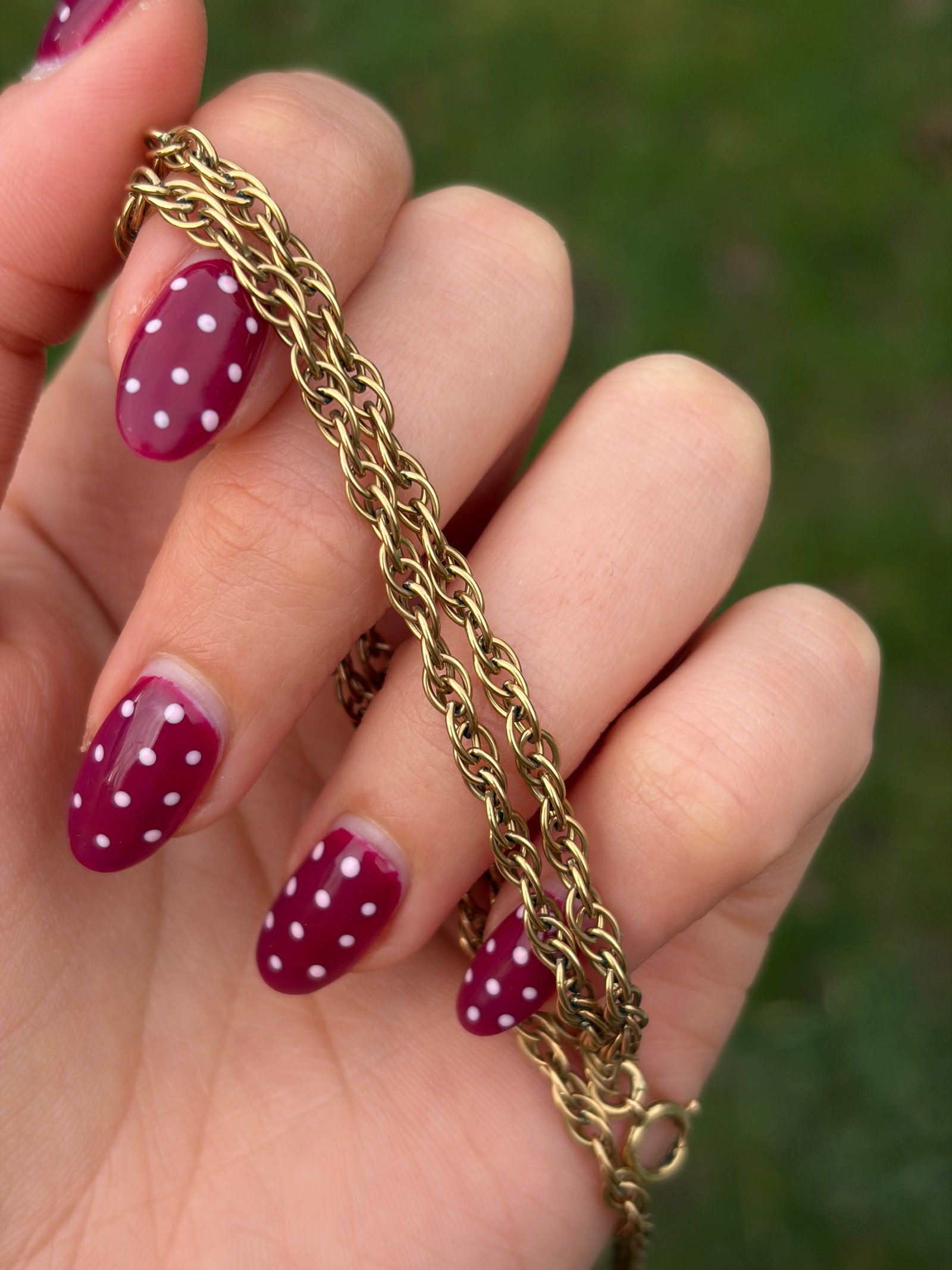 VINTAGE 9CT YELLOW GOLD FANCY ROPE TWIST CHAIN - 8