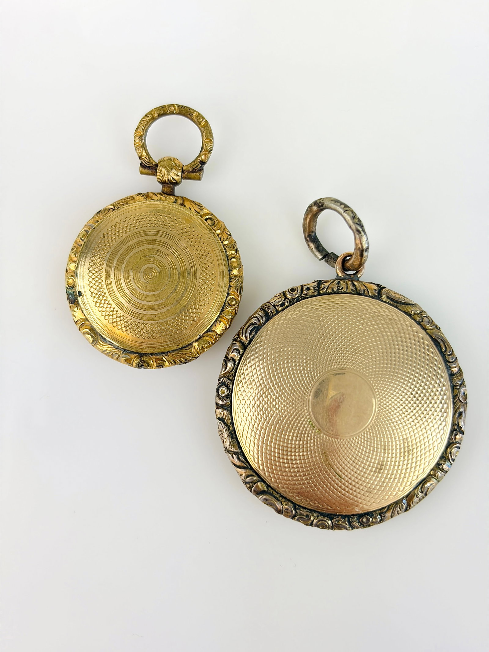 2x Georgian Lockets - 2