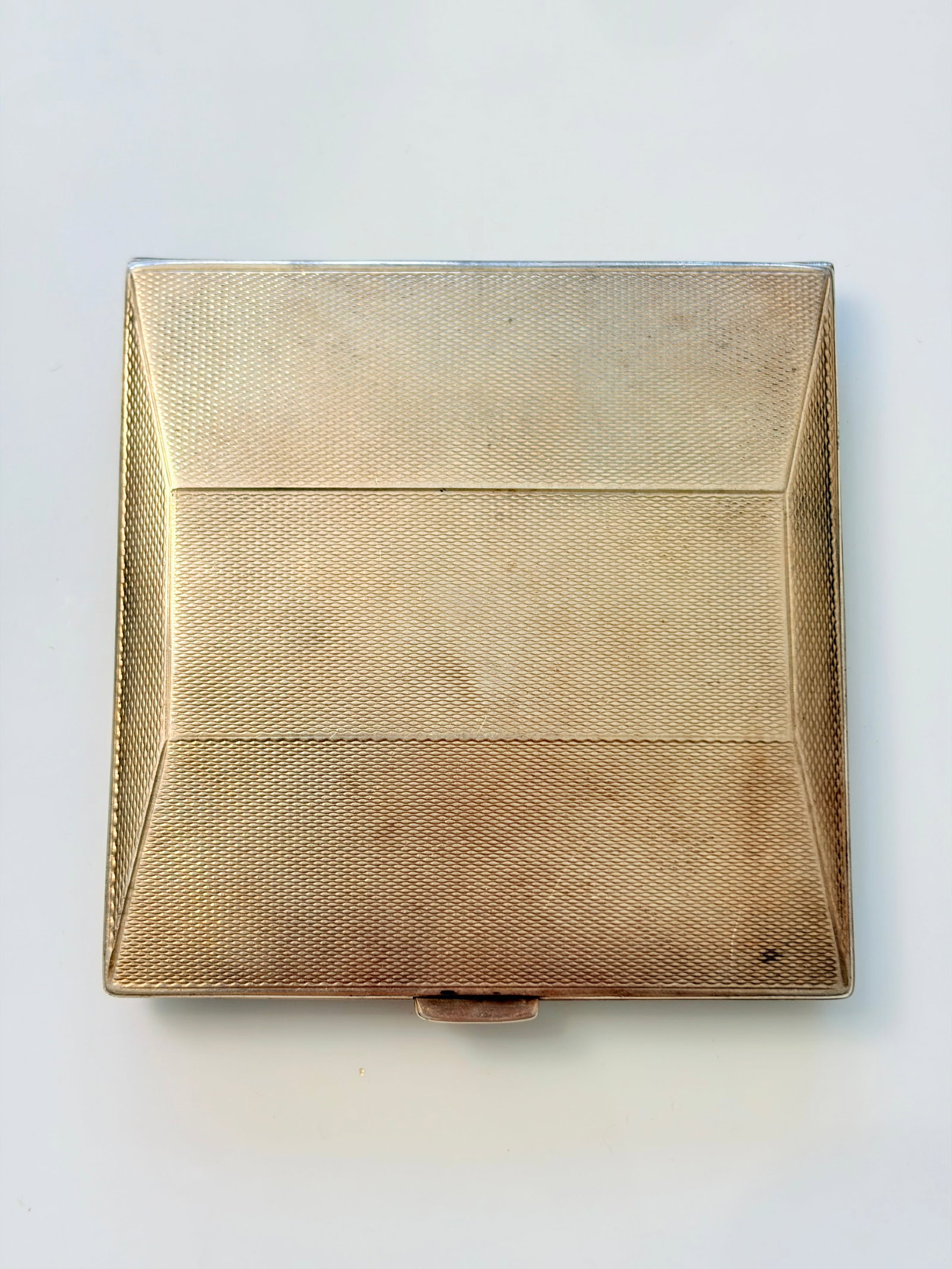 SILVER DECCO CIGARETTE CASE - 2