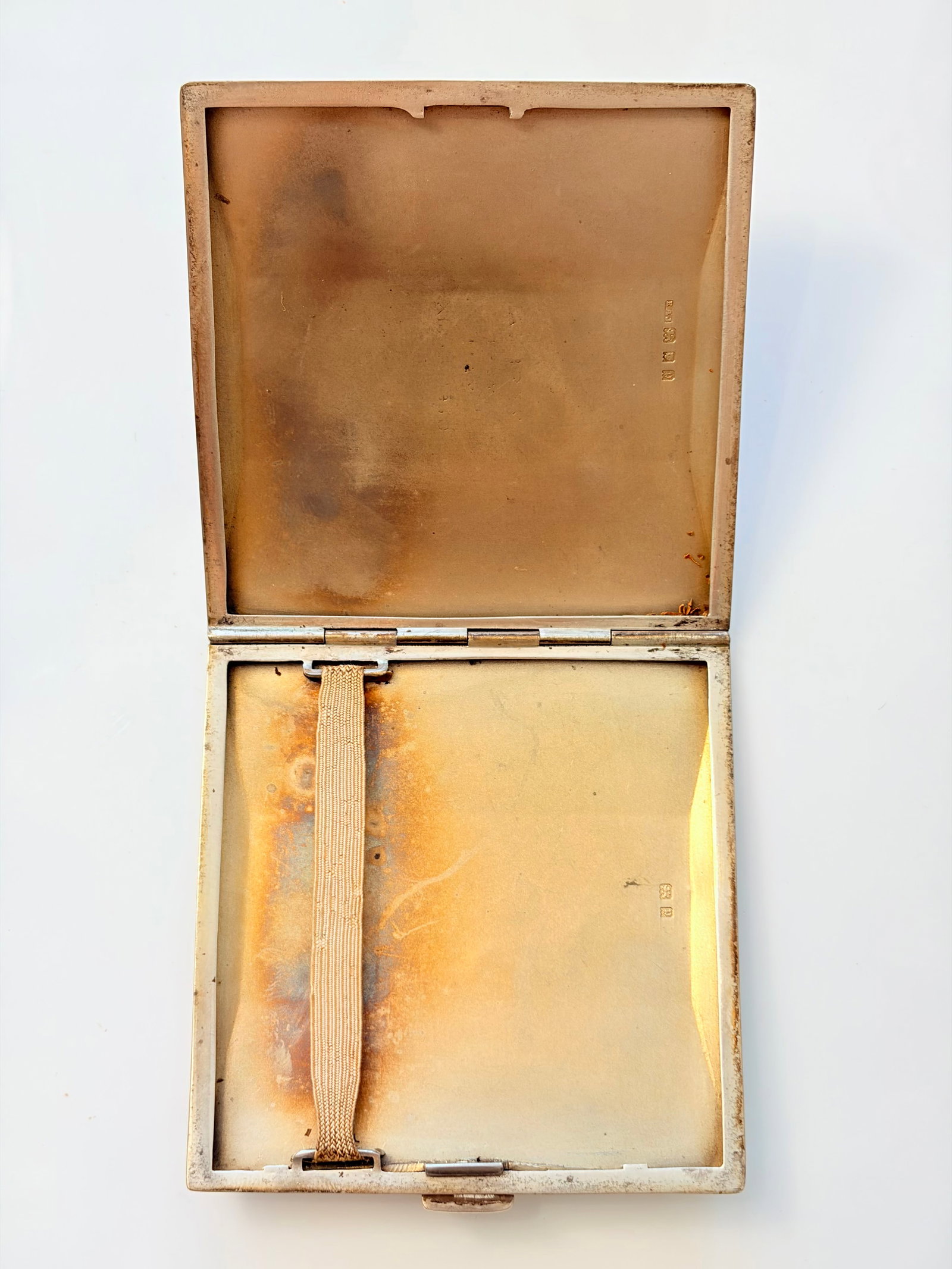 SILVER DECCO CIGARETTE CASE - 3