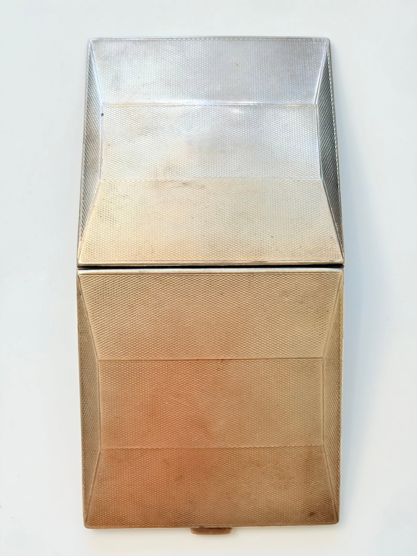 SILVER DECCO CIGARETTE CASE - 4