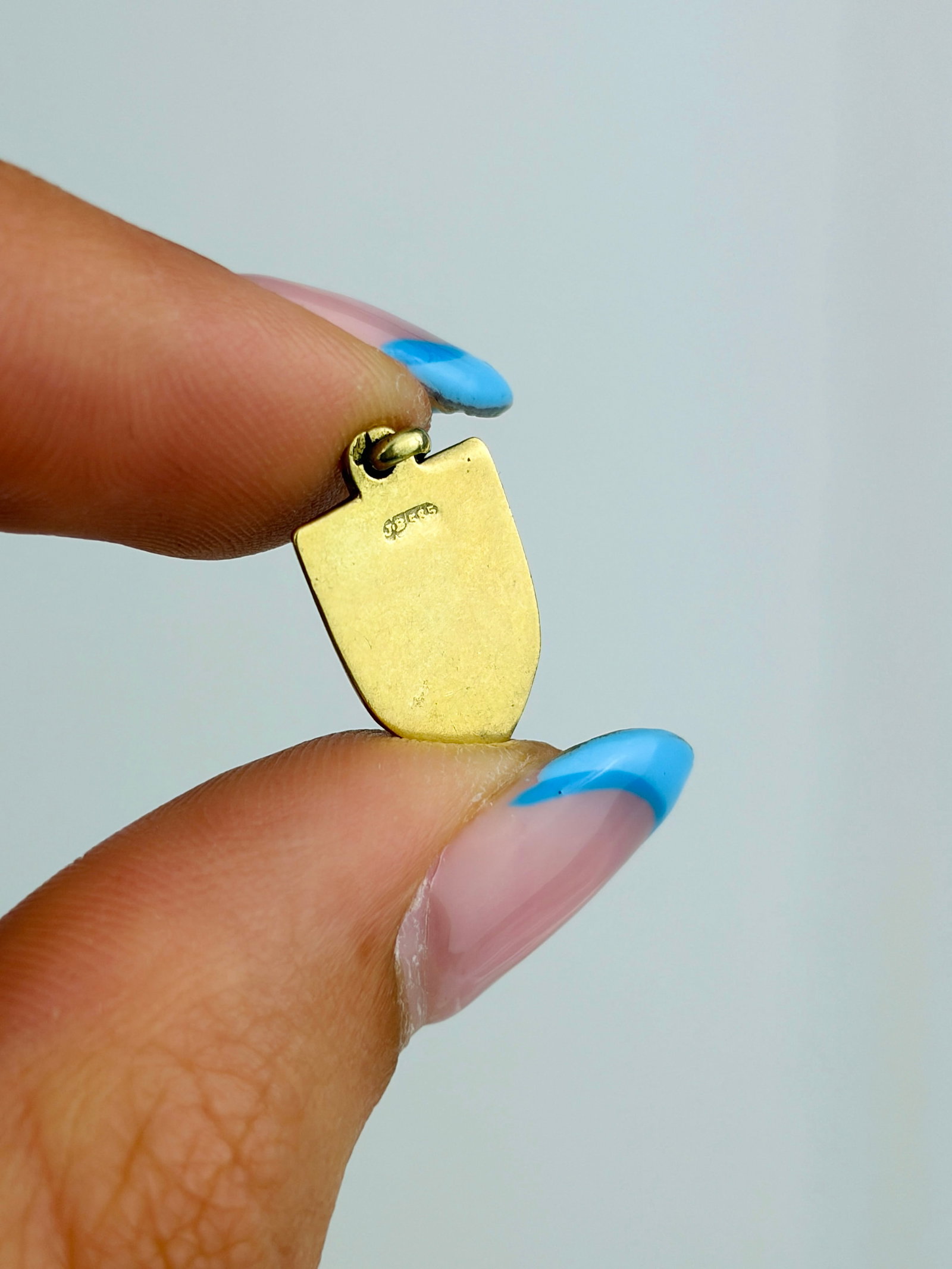 VINTAGE 14CT GOLD ENAMEL SALZBURG CHARM - 3