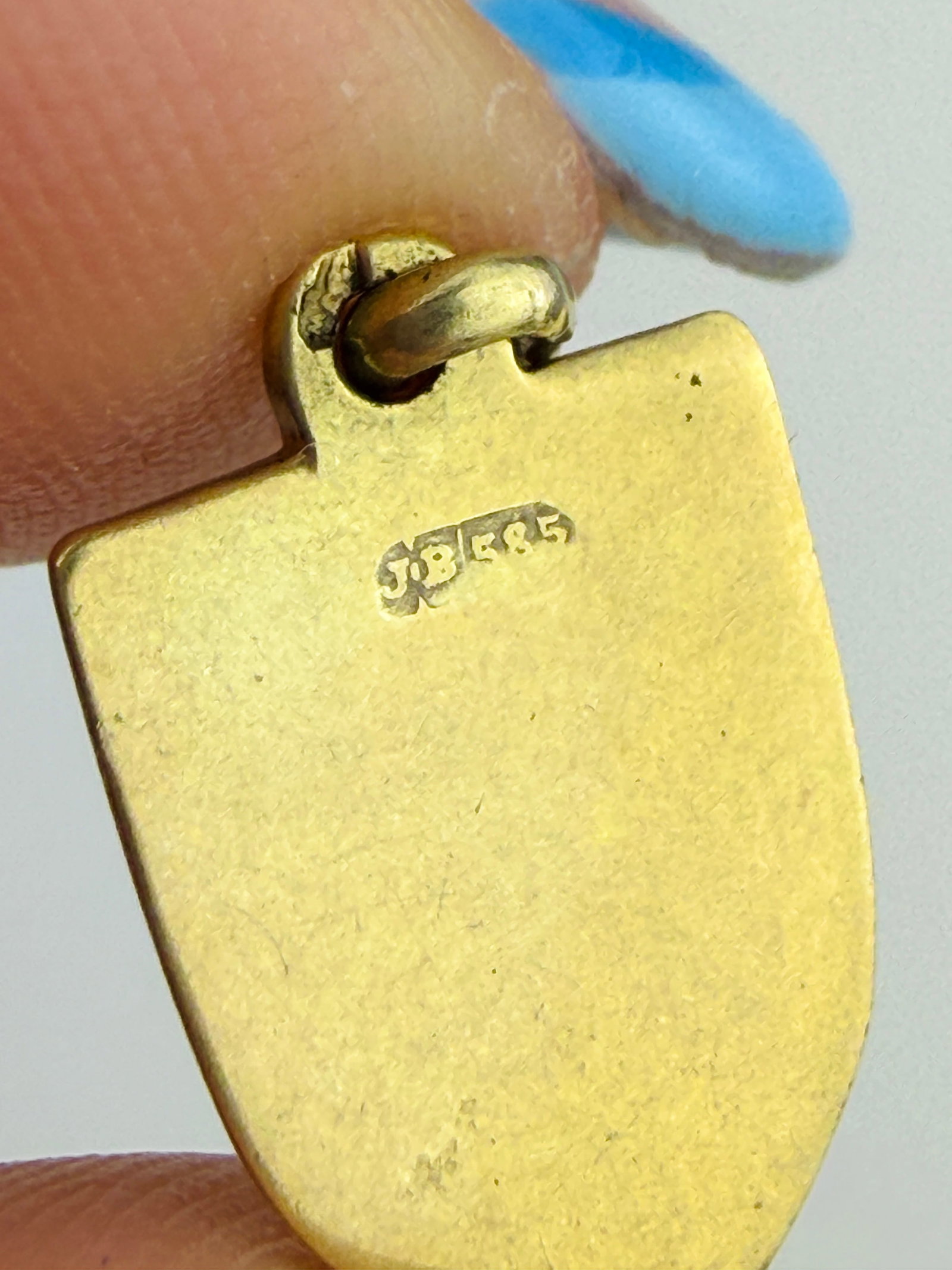 VINTAGE 14CT GOLD ENAMEL SALZBURG CHARM - 4
