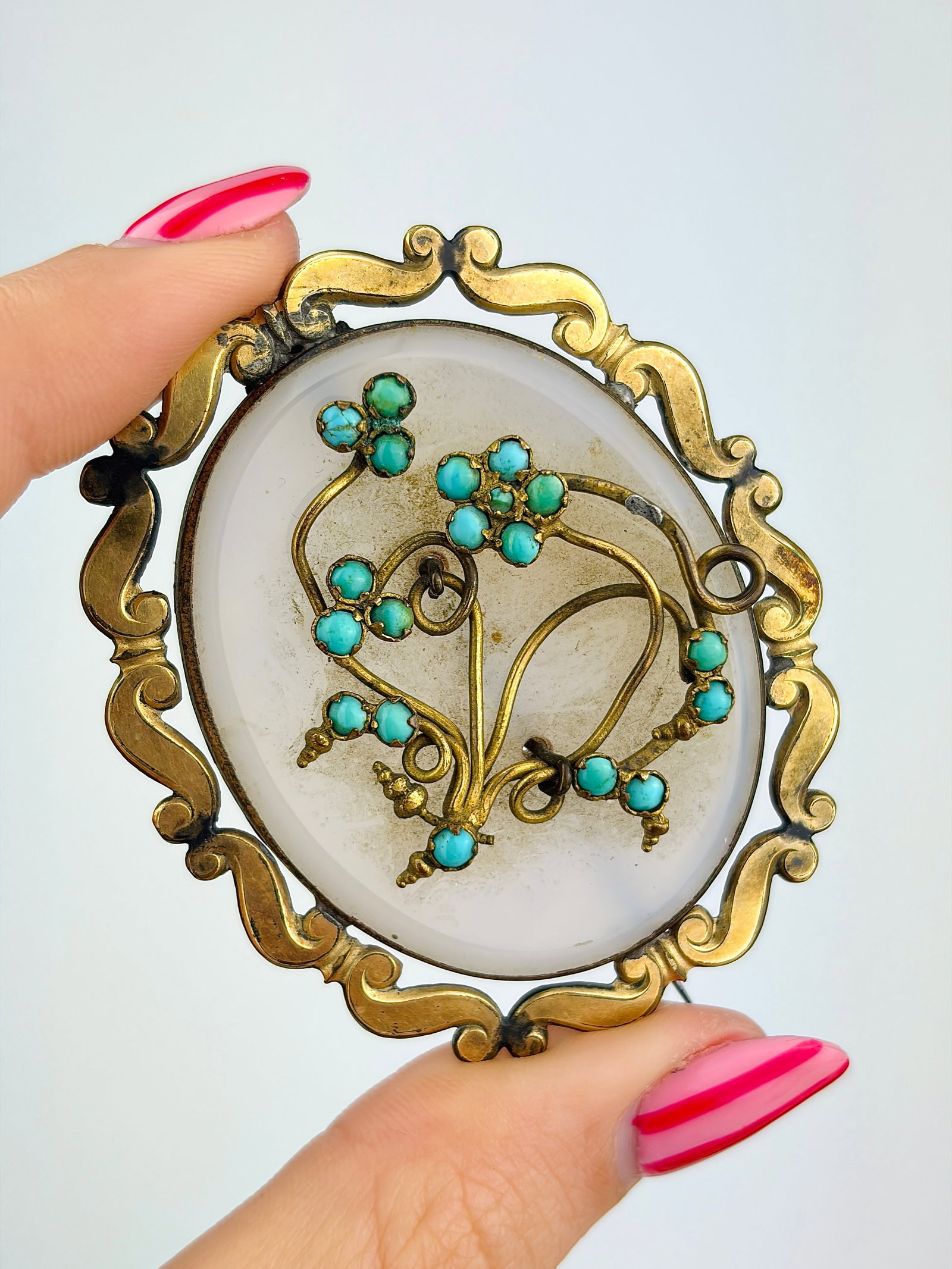 Antique large brooch: Antique large brooch