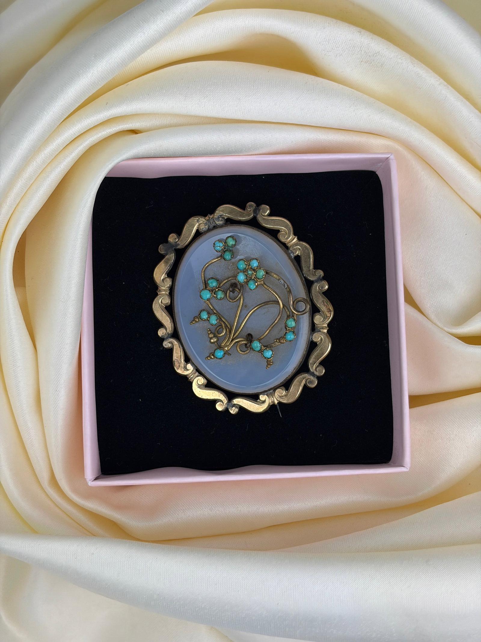 Antique large brooch - 4