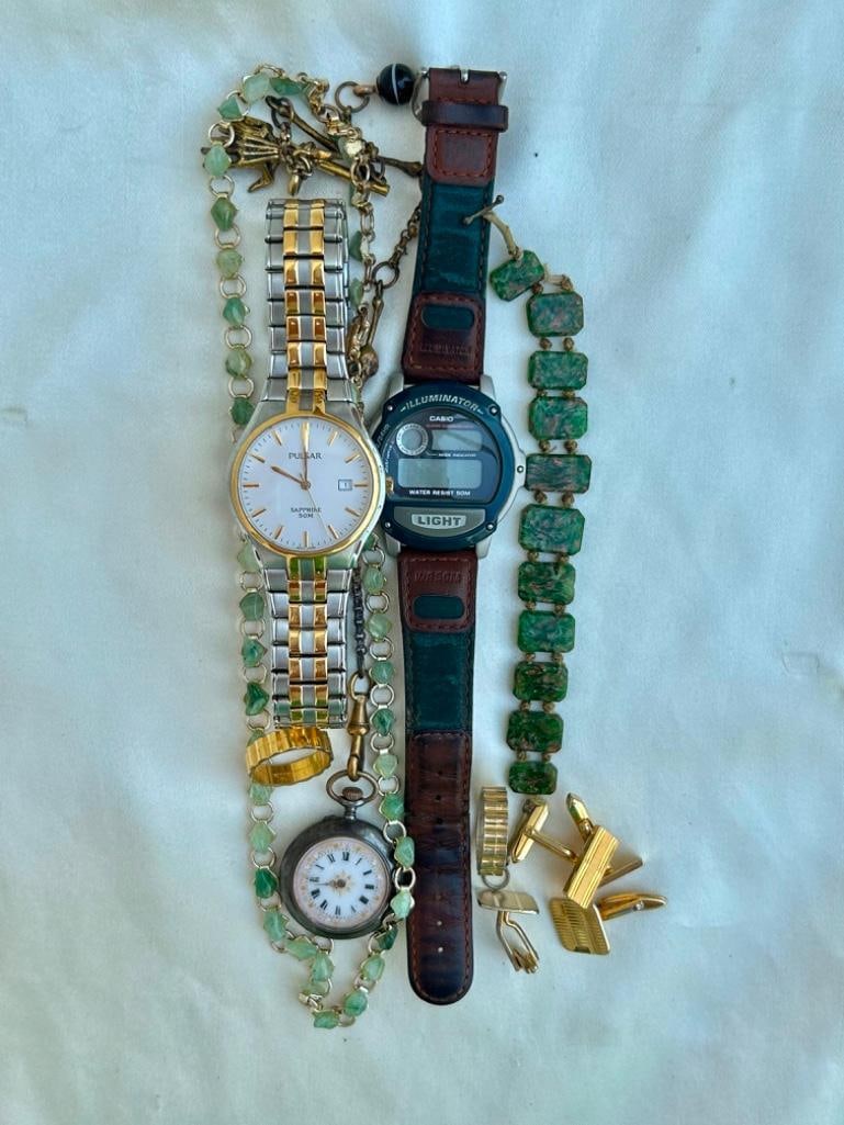 Mixed Lot of Antique and Vintage Jewellery INC Watches (1 of 2)