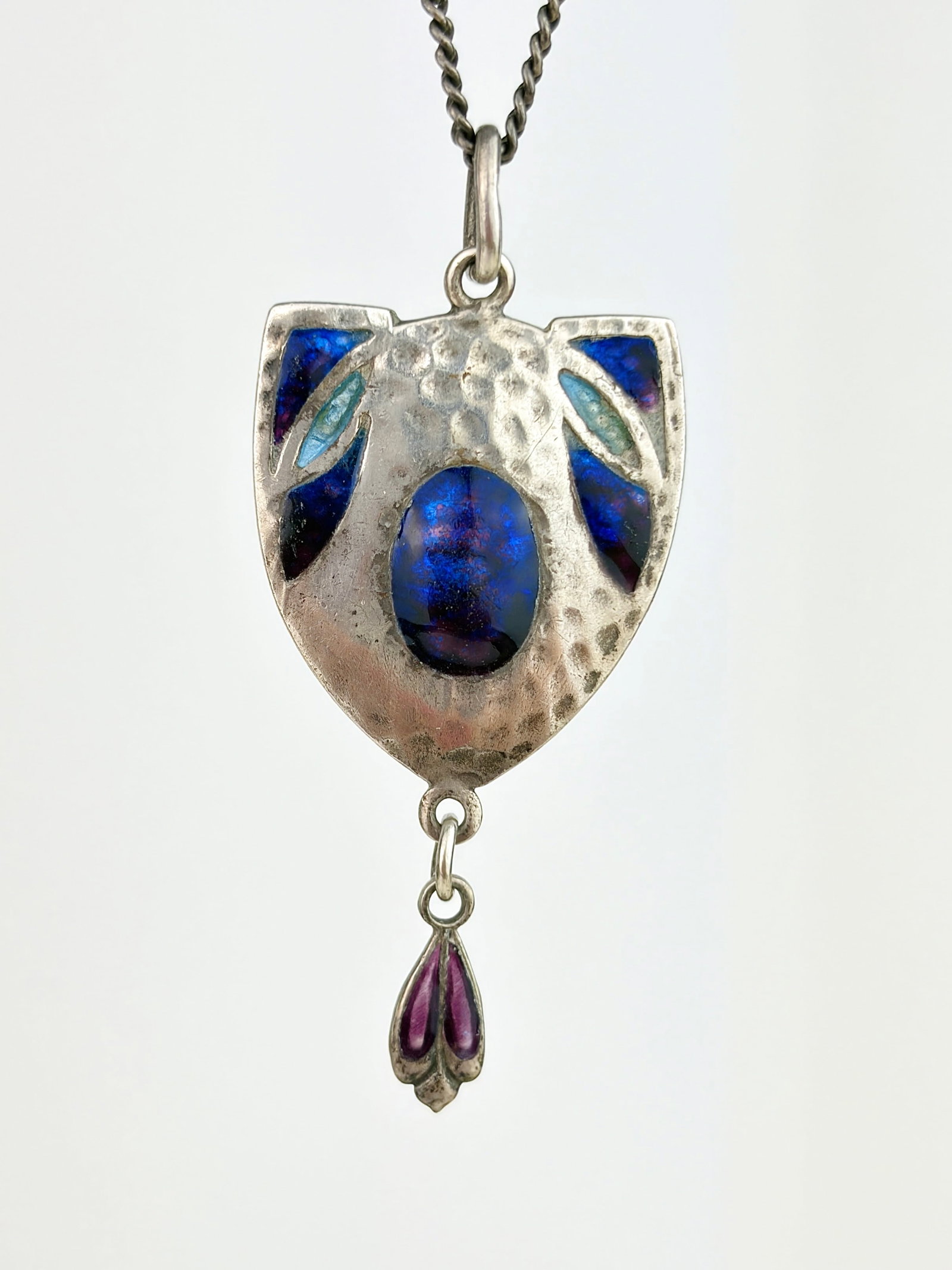 Silver Pendant and Chain: Silver Pendant and Chain