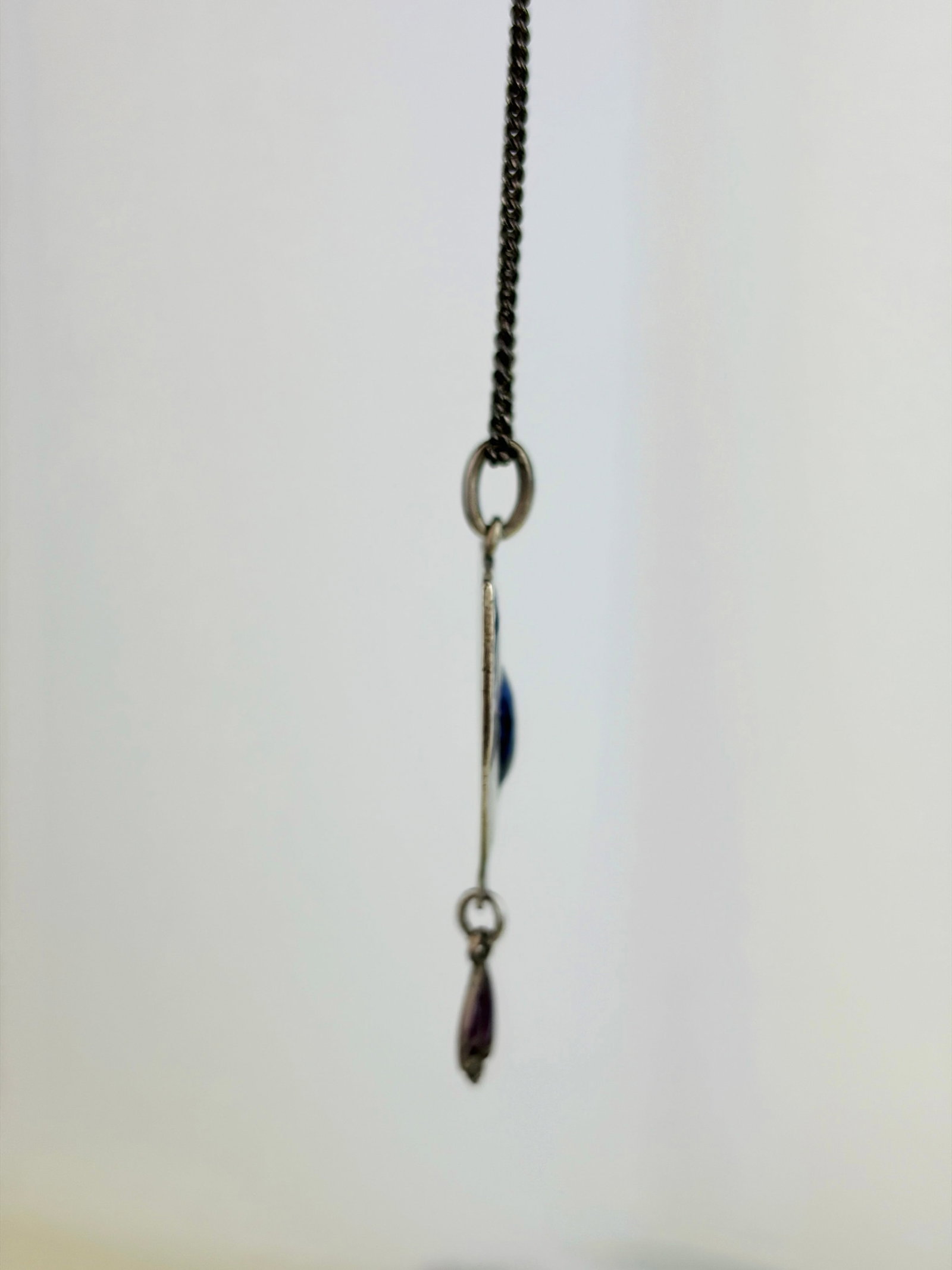 Silver Pendant and Chain - 3