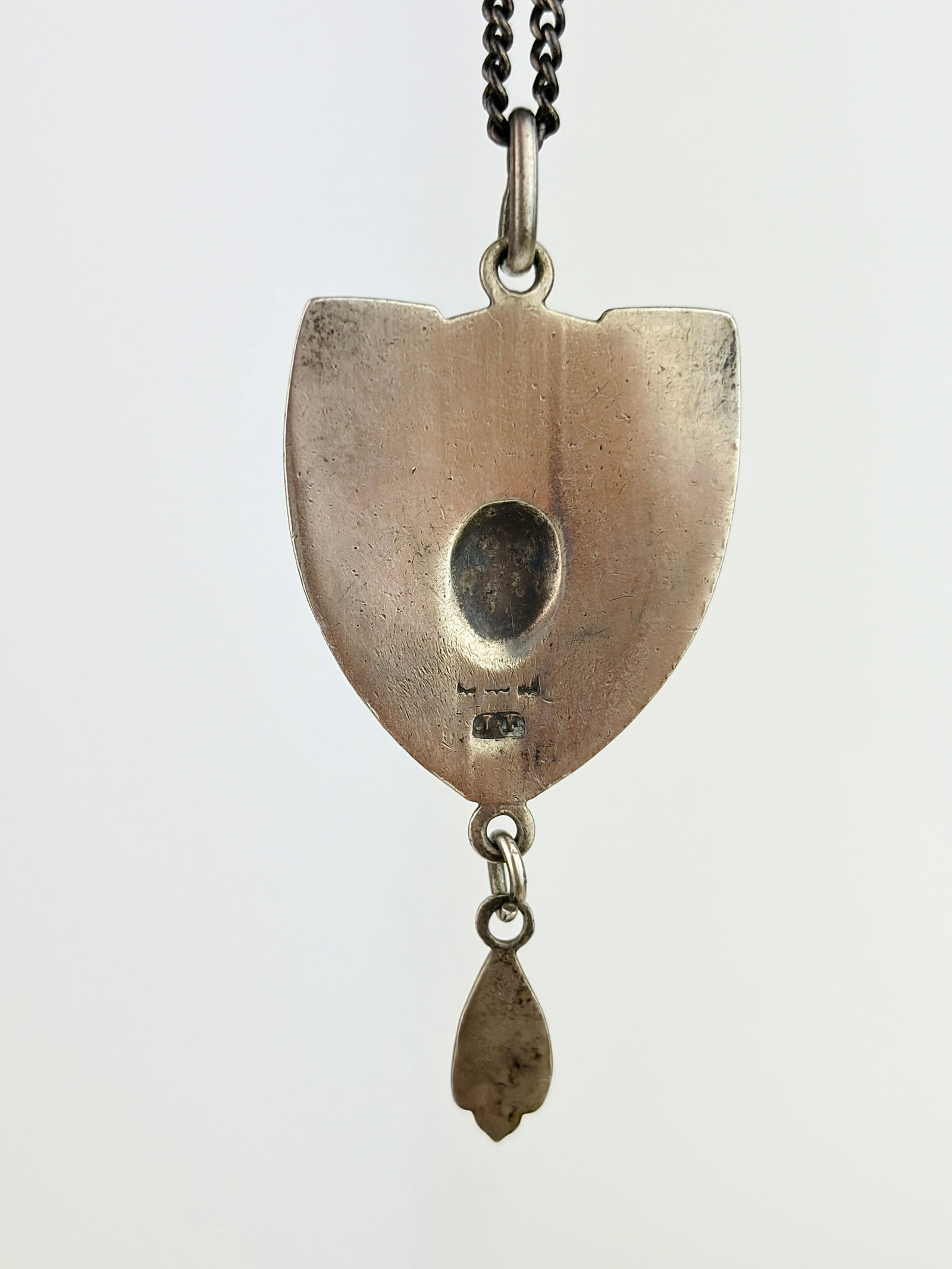 Silver Pendant and Chain - 5