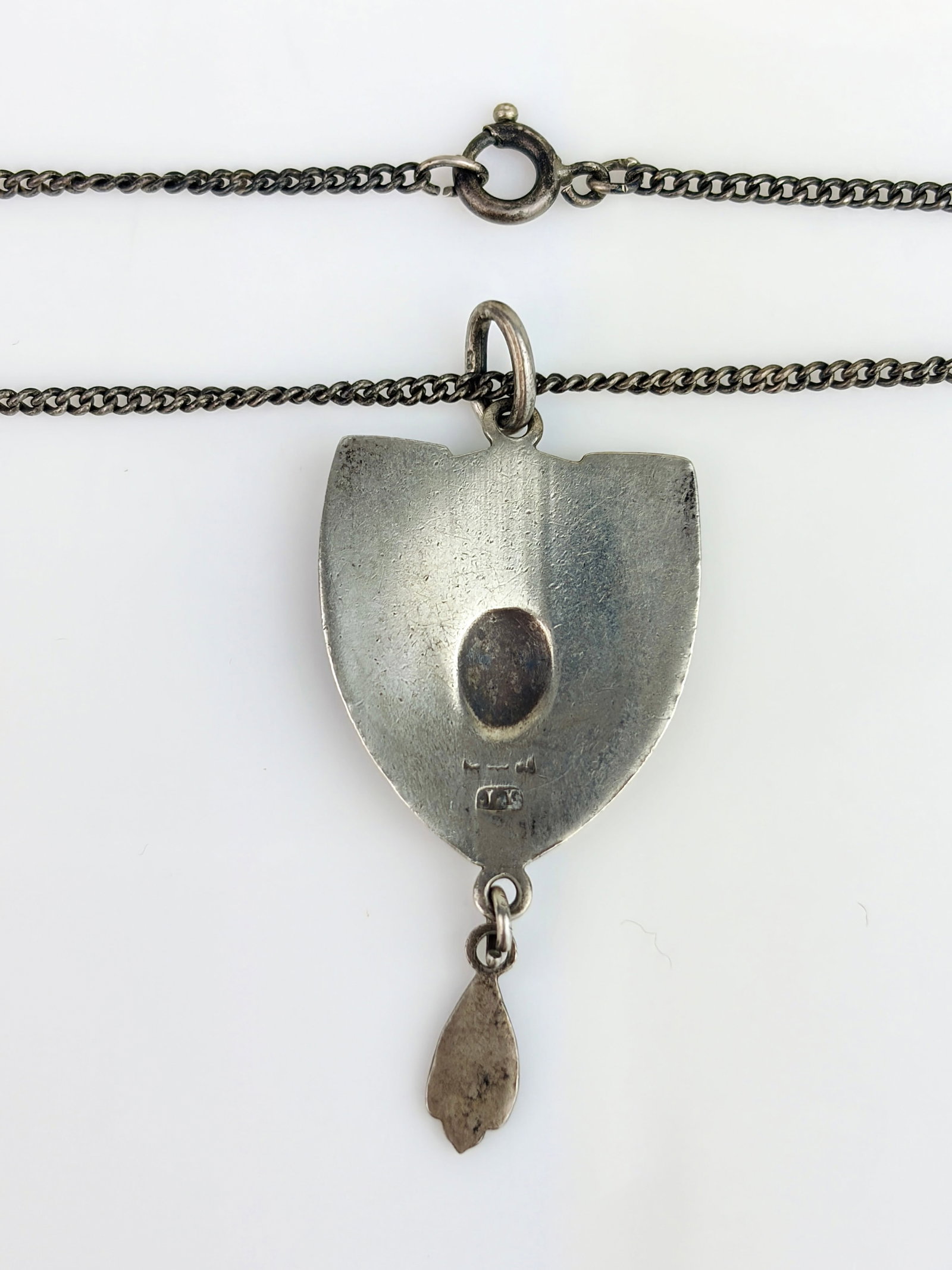 Silver Pendant and Chain - 6