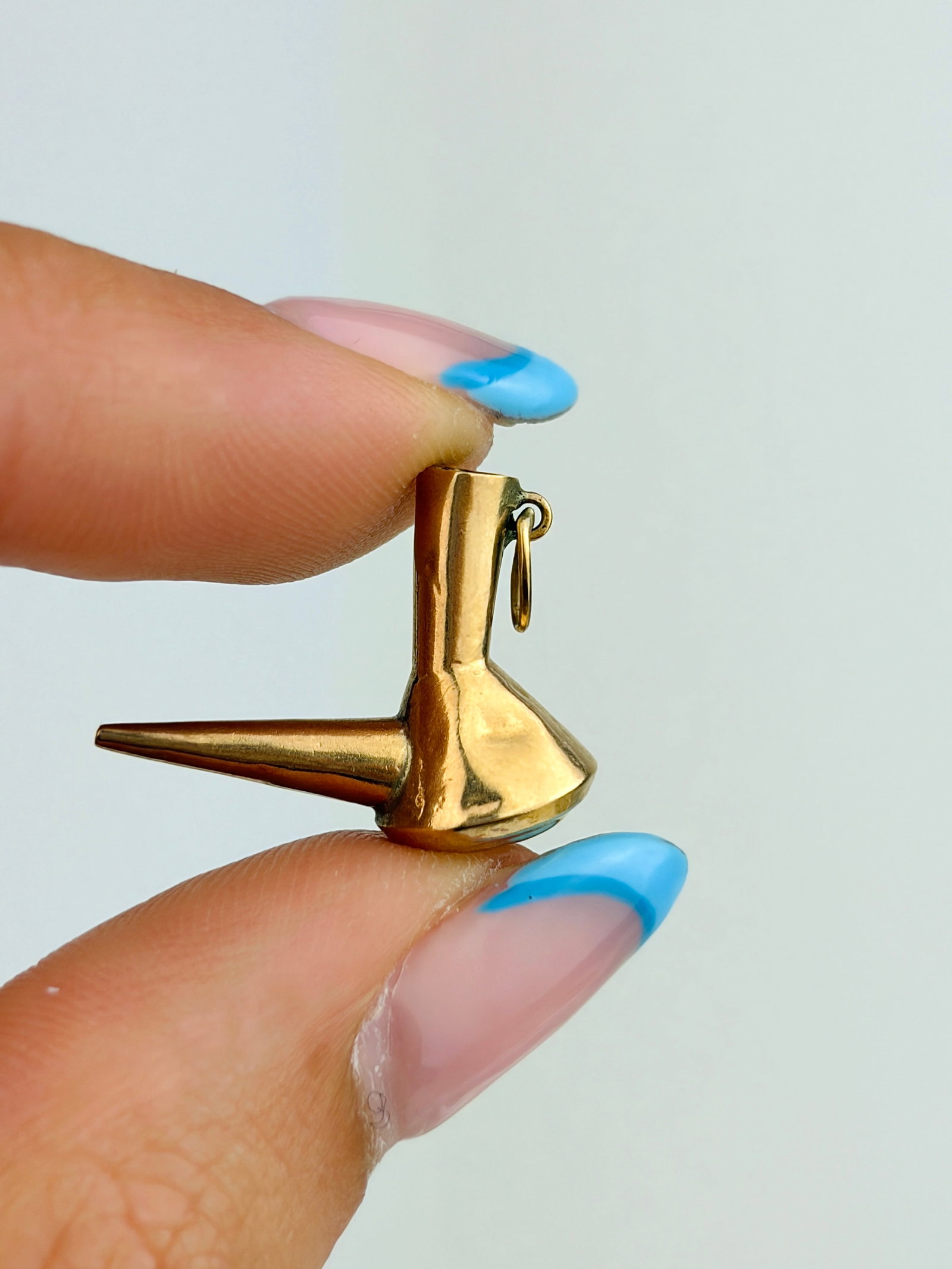 VINTAGE GOLD SPANISH PORRON CHARM - 3