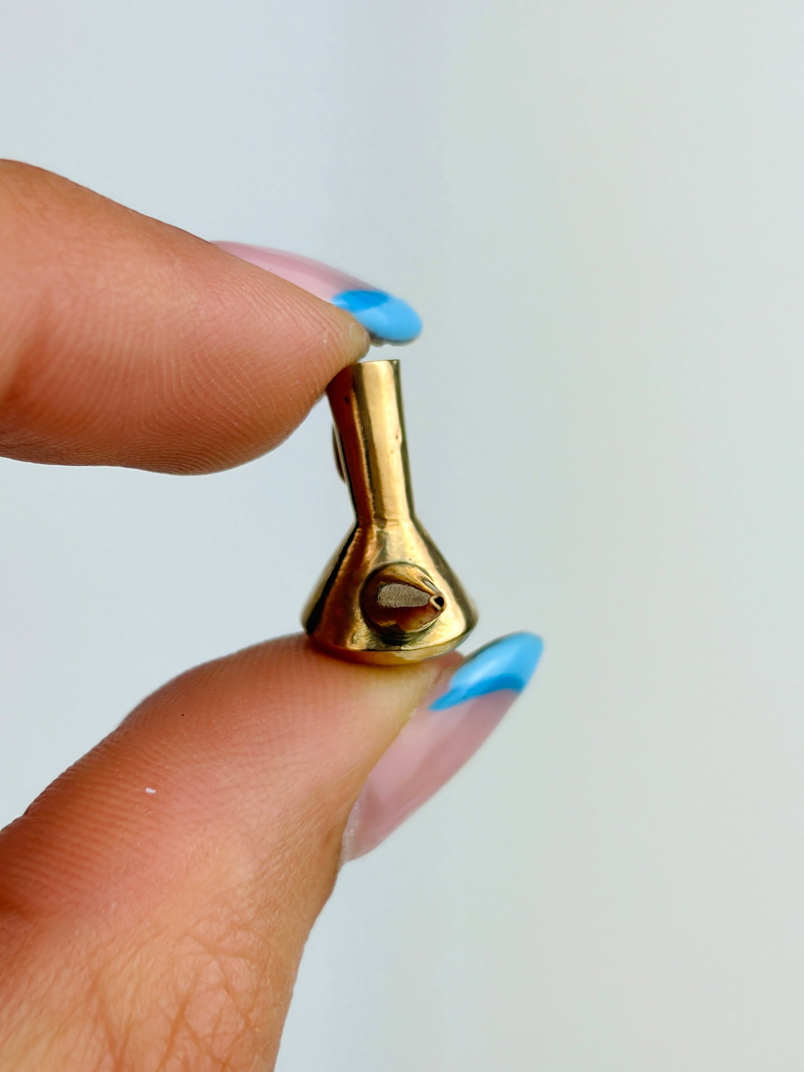 VINTAGE GOLD SPANISH PORRON CHARM - 4