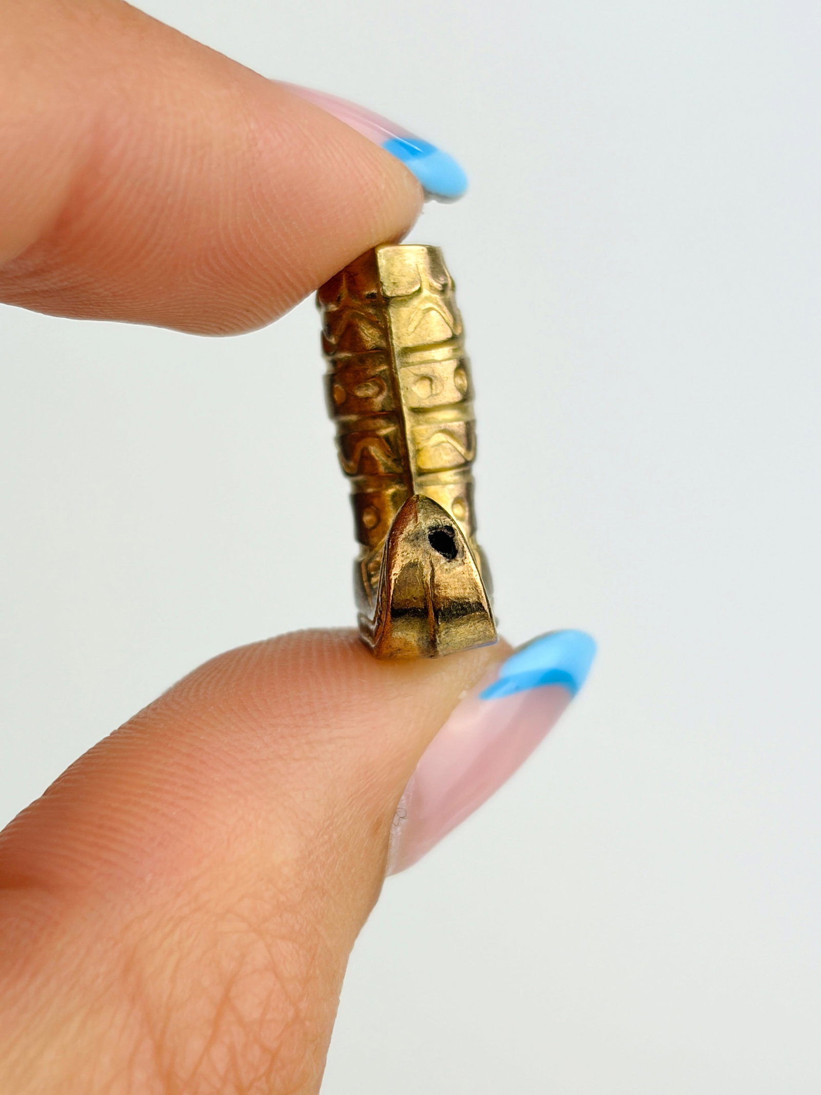 VINTAGE 9CT GOLD BOOT CHARM - 4