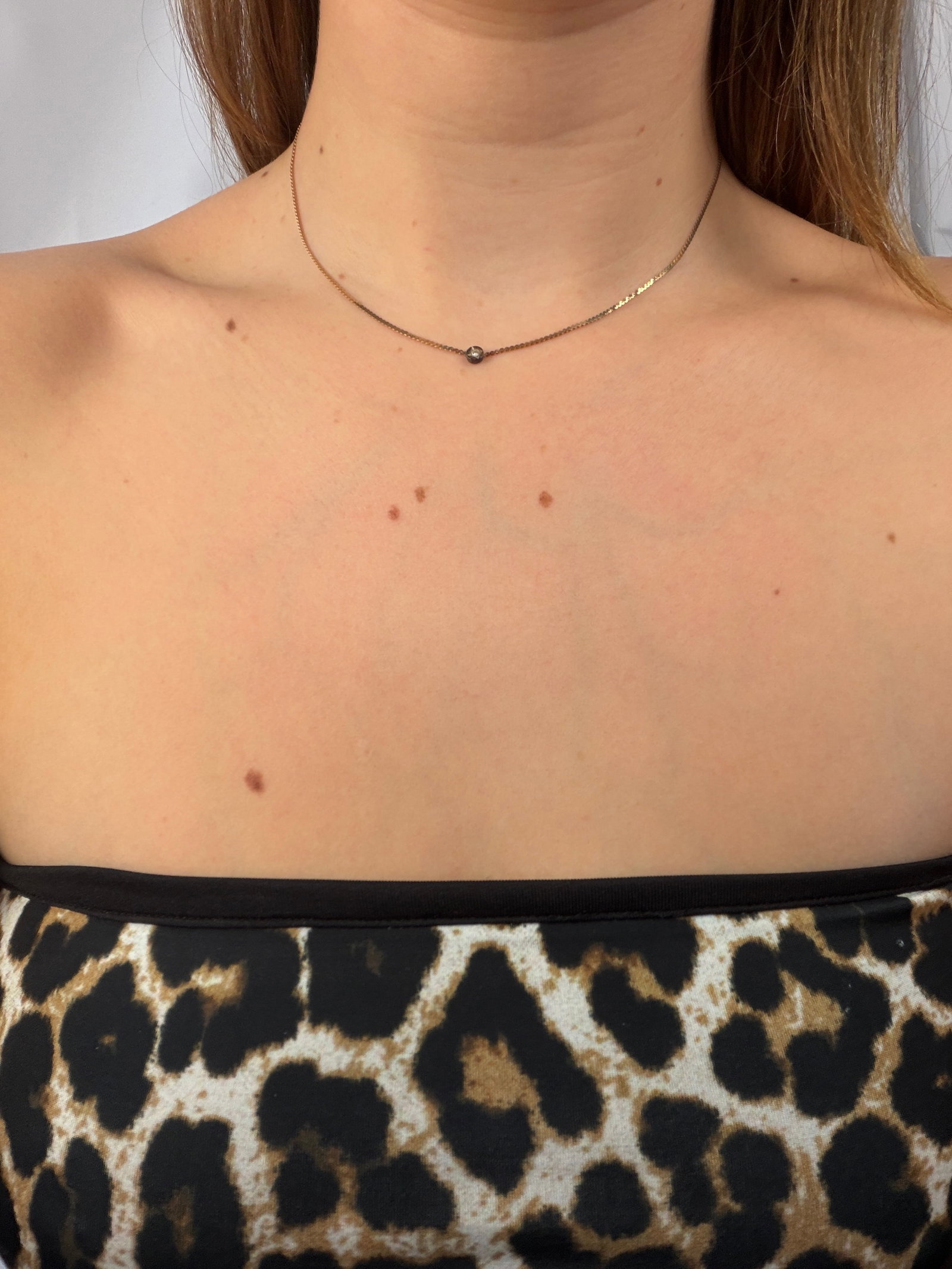 9ct gold and diamond chain - 6