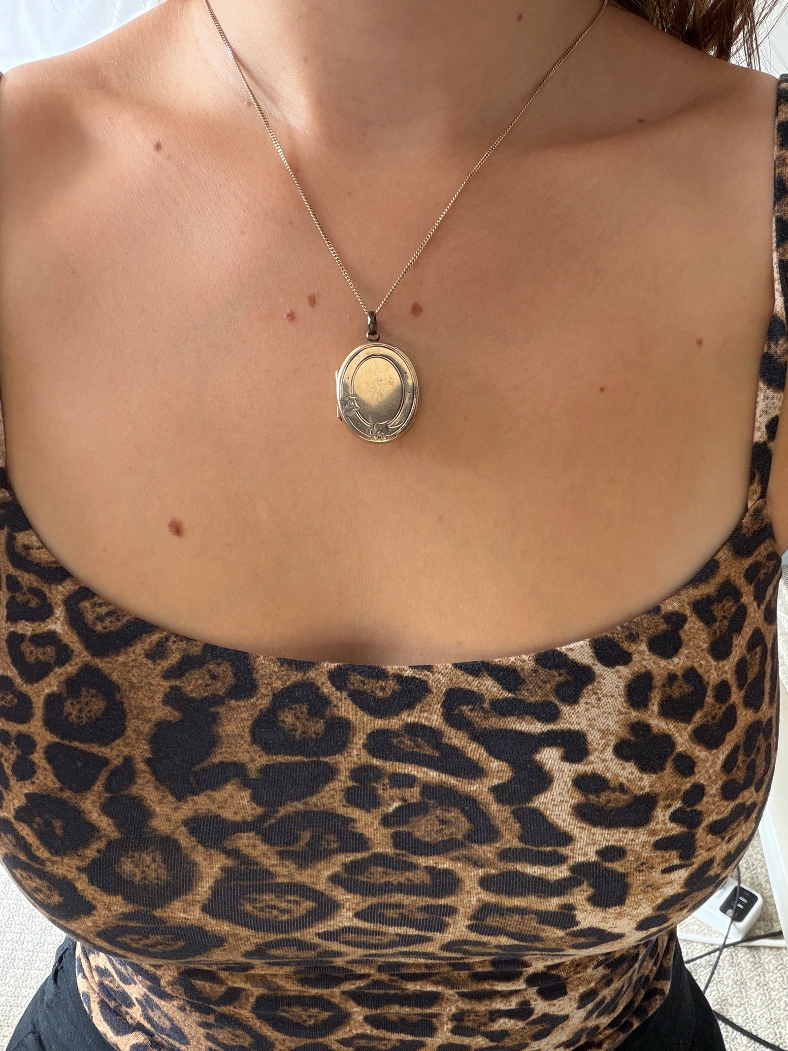 Sweet Locket Pendant Buckle Engraved - 2